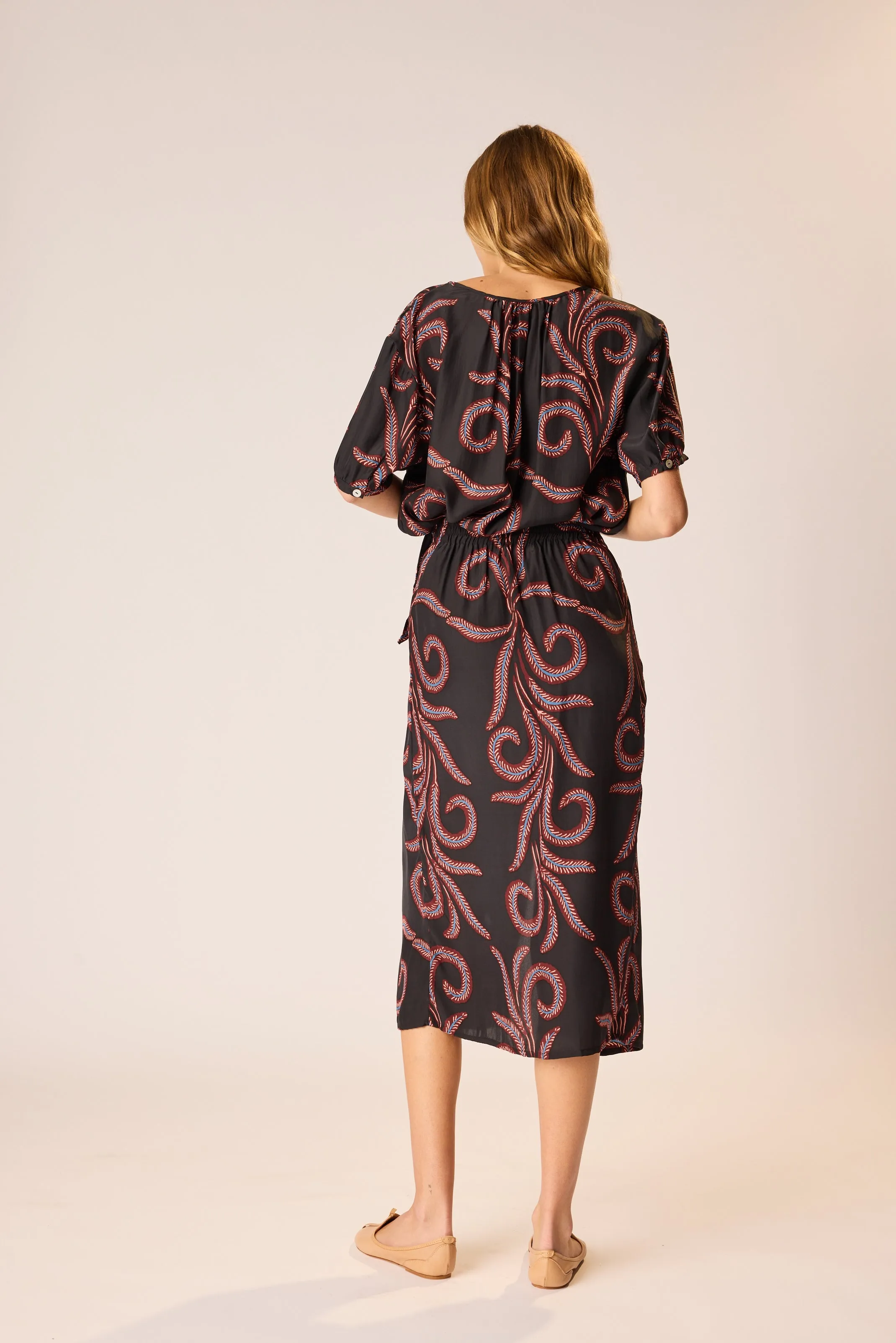 MAY WRAP SKIRT sold by Natalie Martin product image thumbnail 4