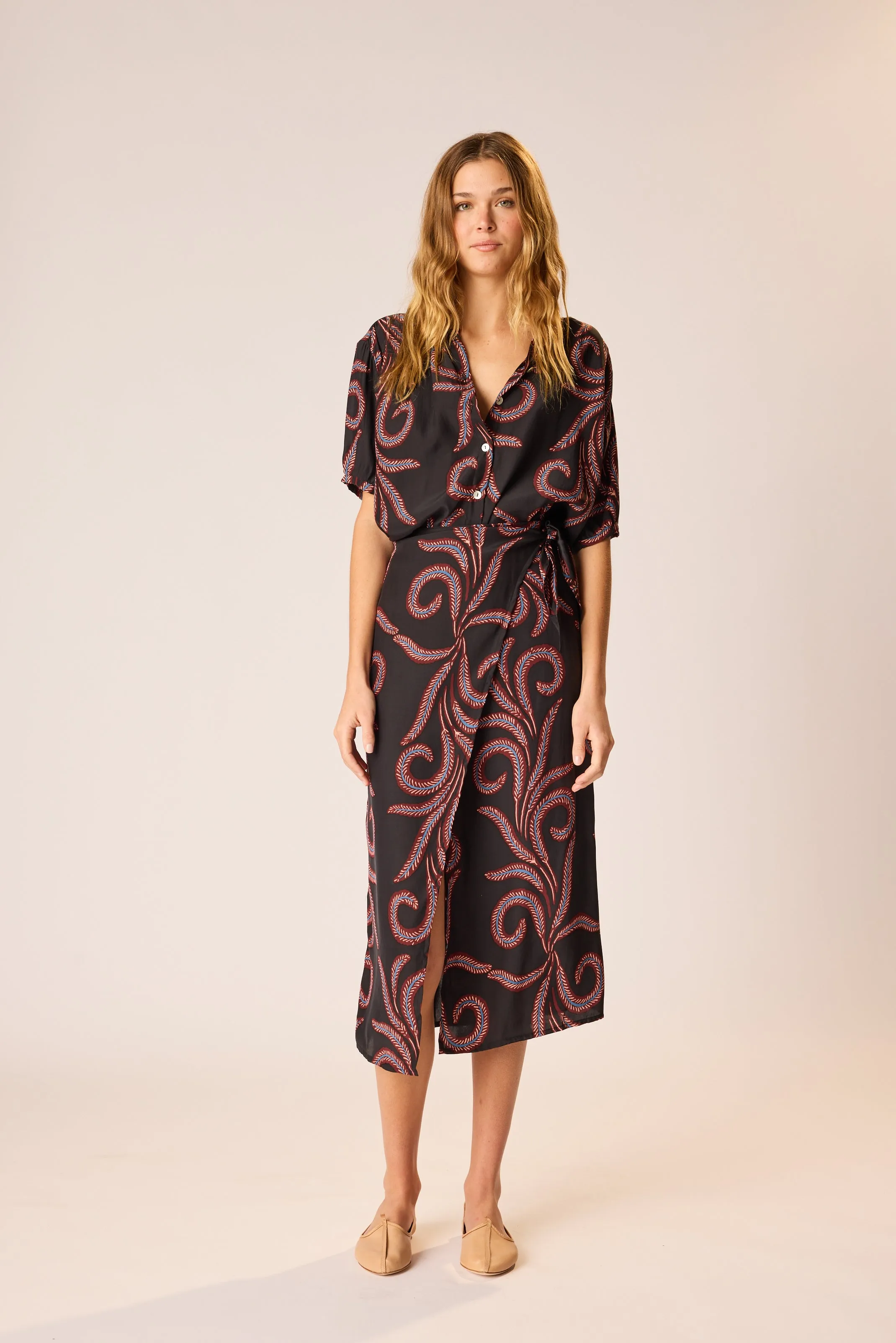 MAY WRAP SKIRT sold by Natalie Martin product image thumbnail 2