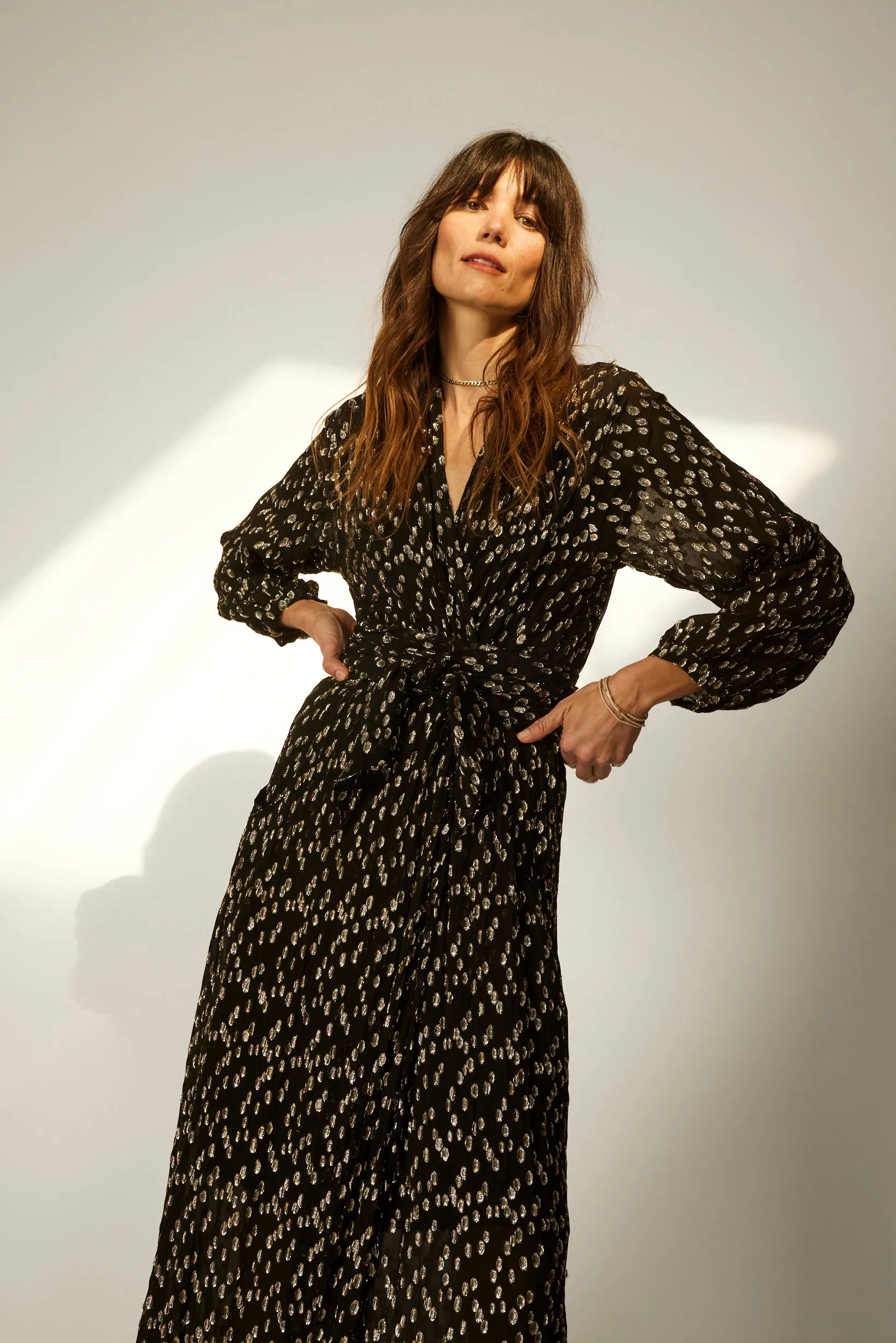 NICO L/S MAXI WITH SASH sold by Natalie Martin product image thumbnail 3