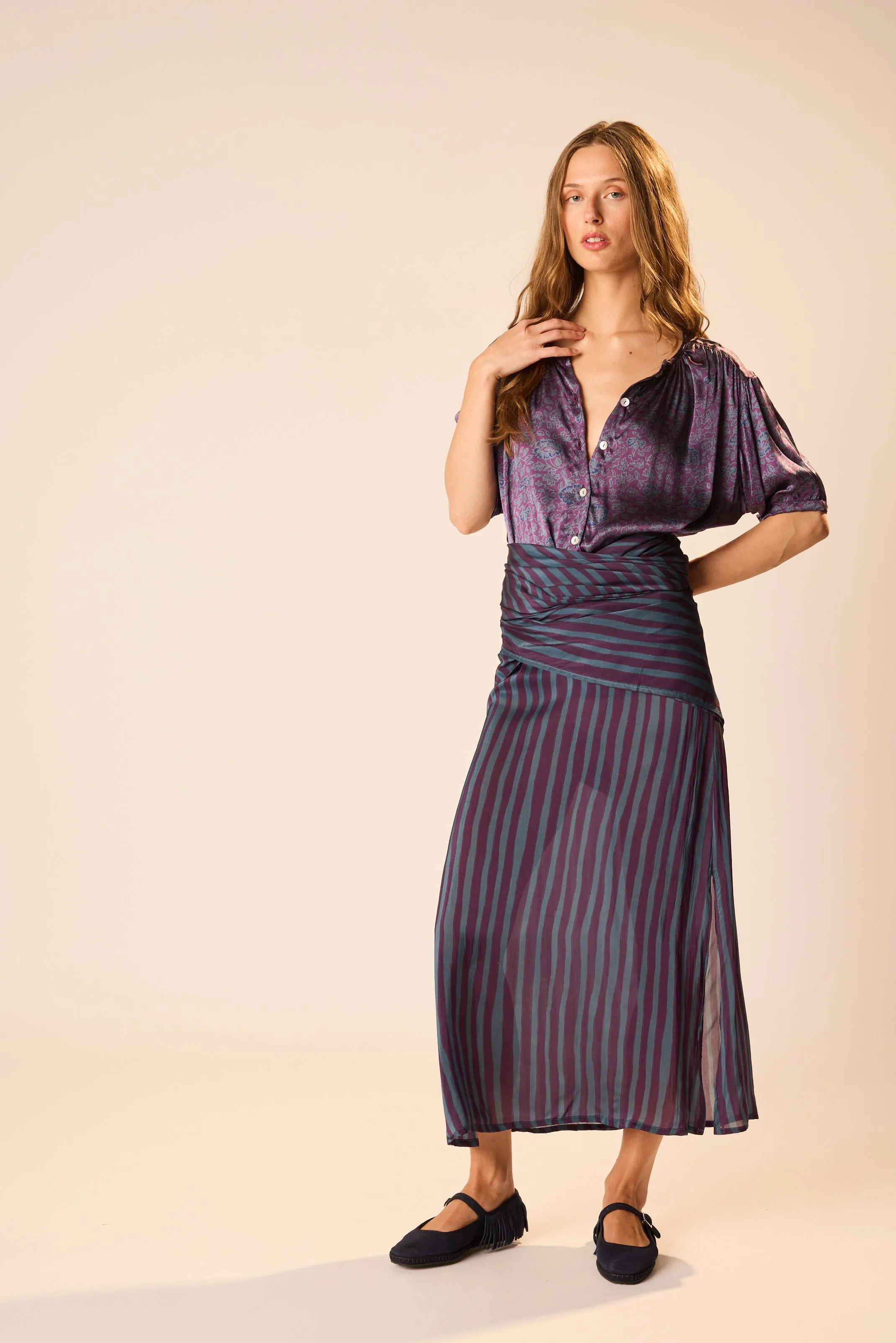 VIOLET TOP sold by Natalie Martin product image thumbnail 4