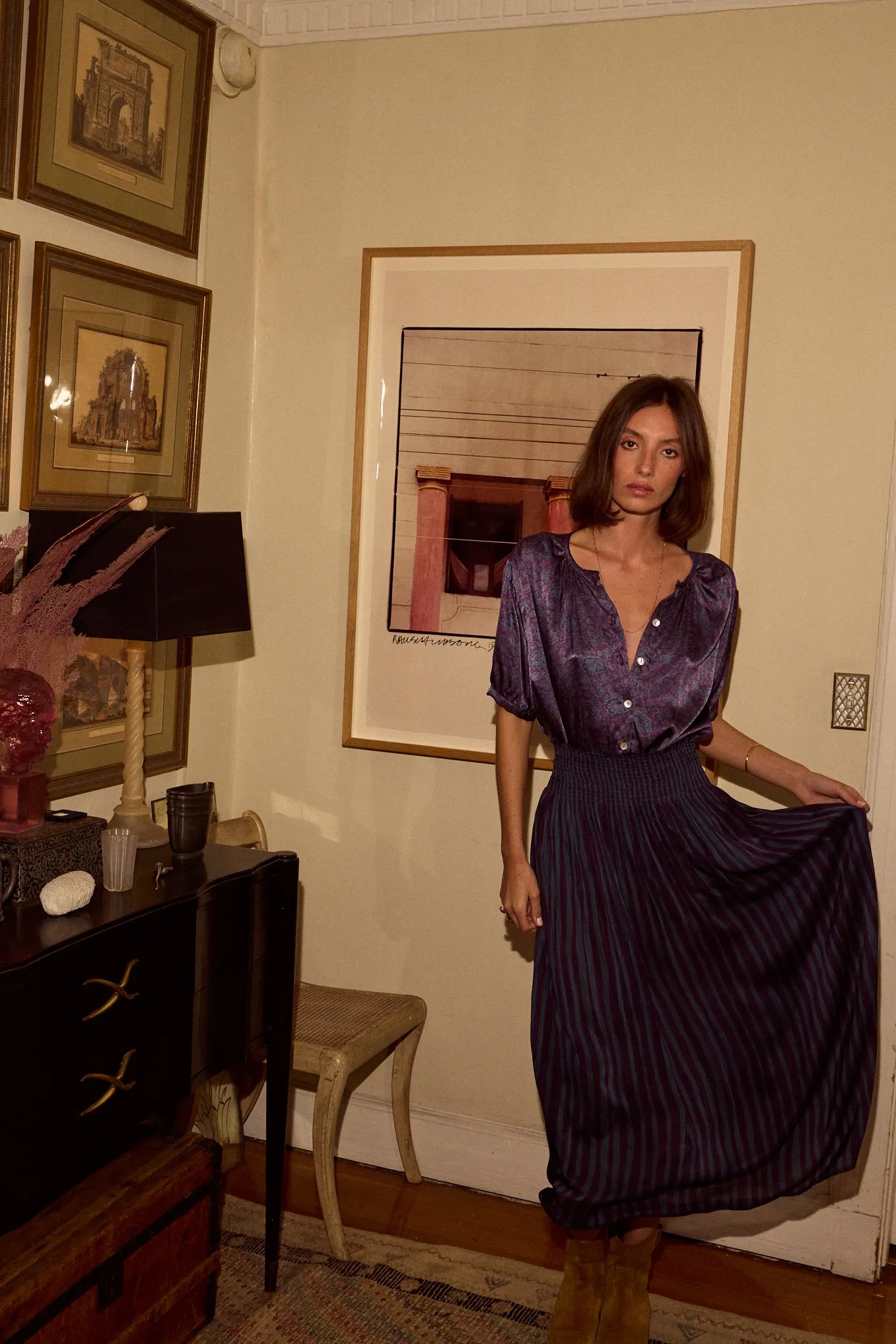 VIOLET TOP sold by Natalie Martin product image thumbnail 3