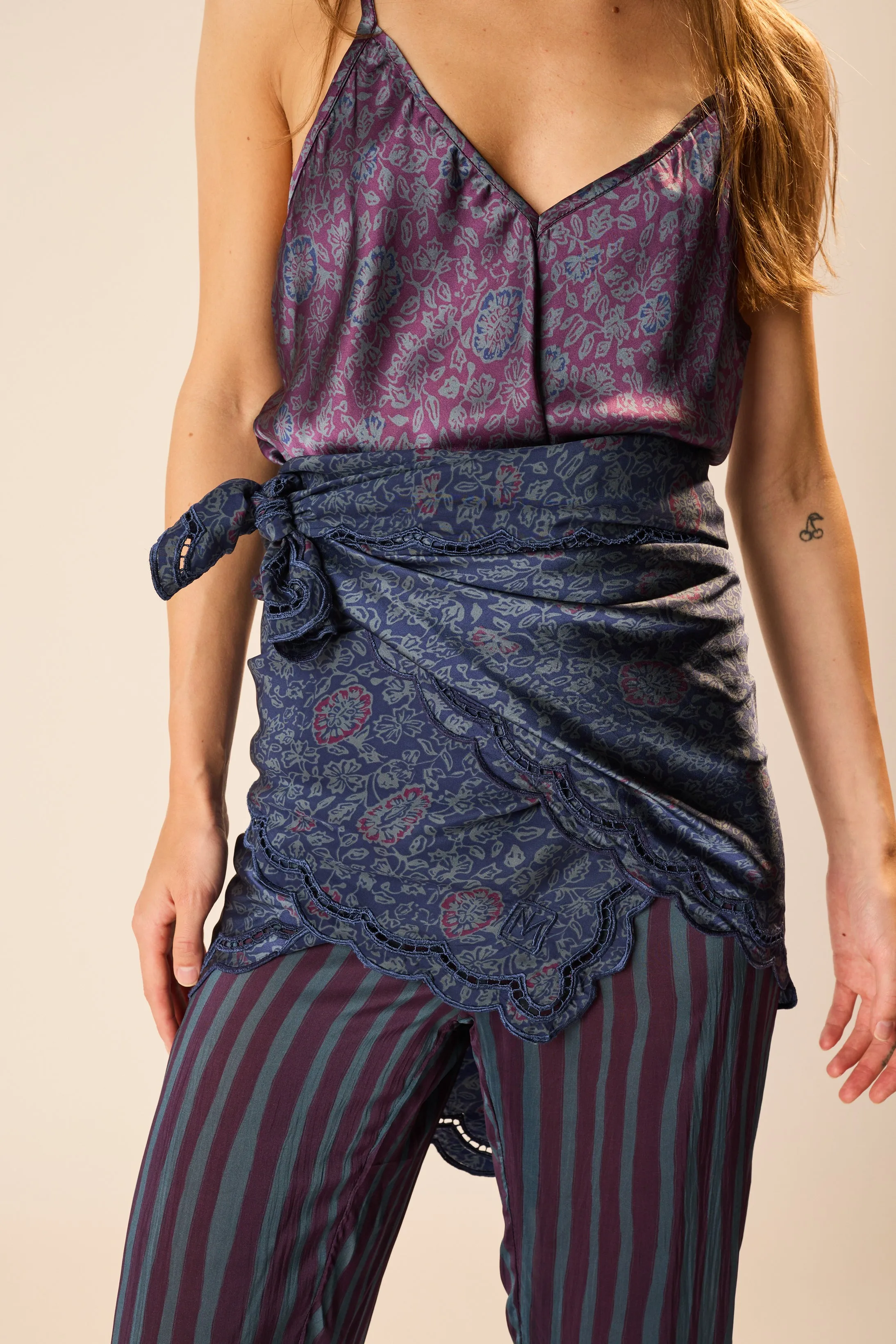 LARGE SQUARE SCARF sold by Natalie Martin product image thumbnail 4