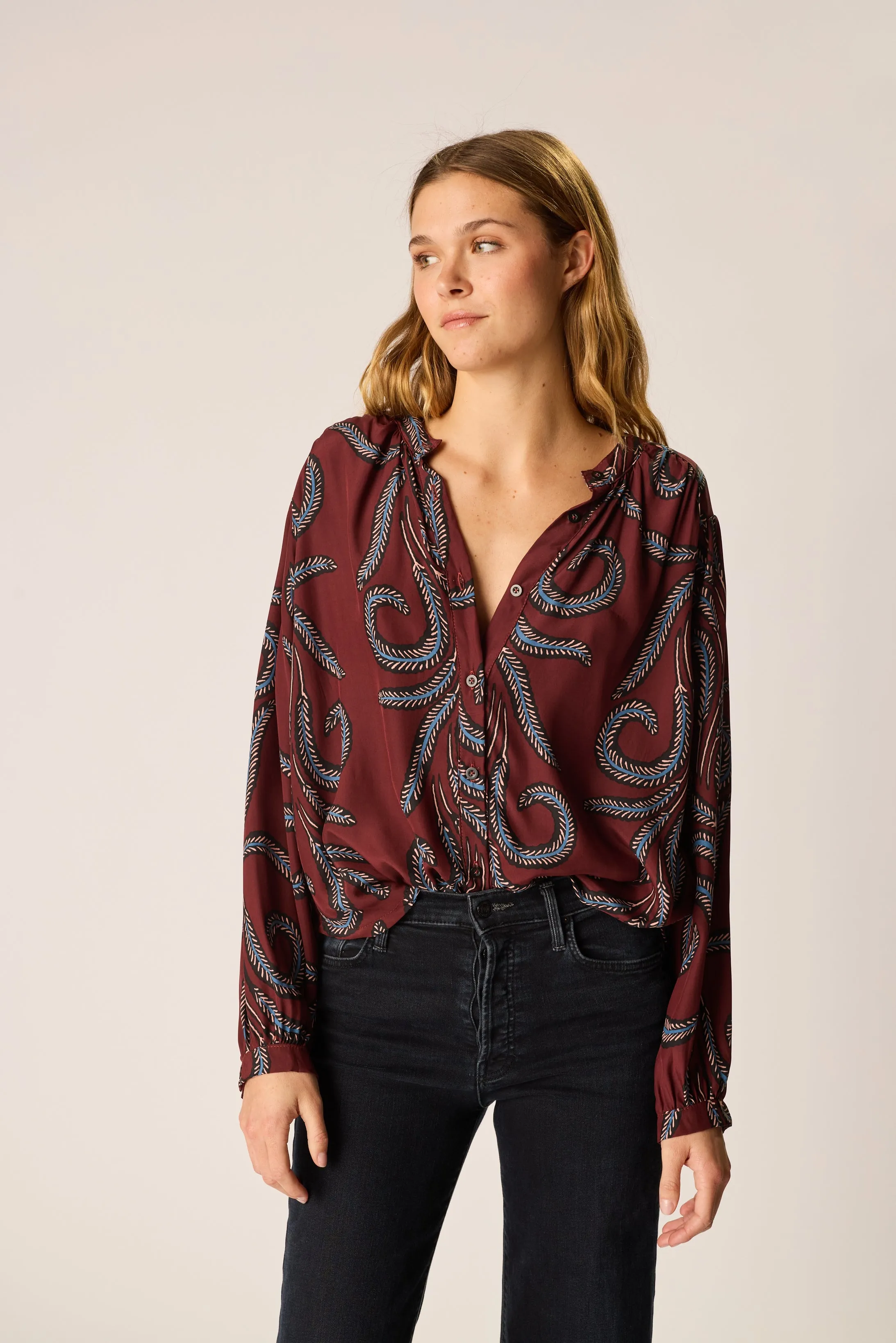 TOLAN SHIRT sold by Natalie Martin product image thumbnail 5