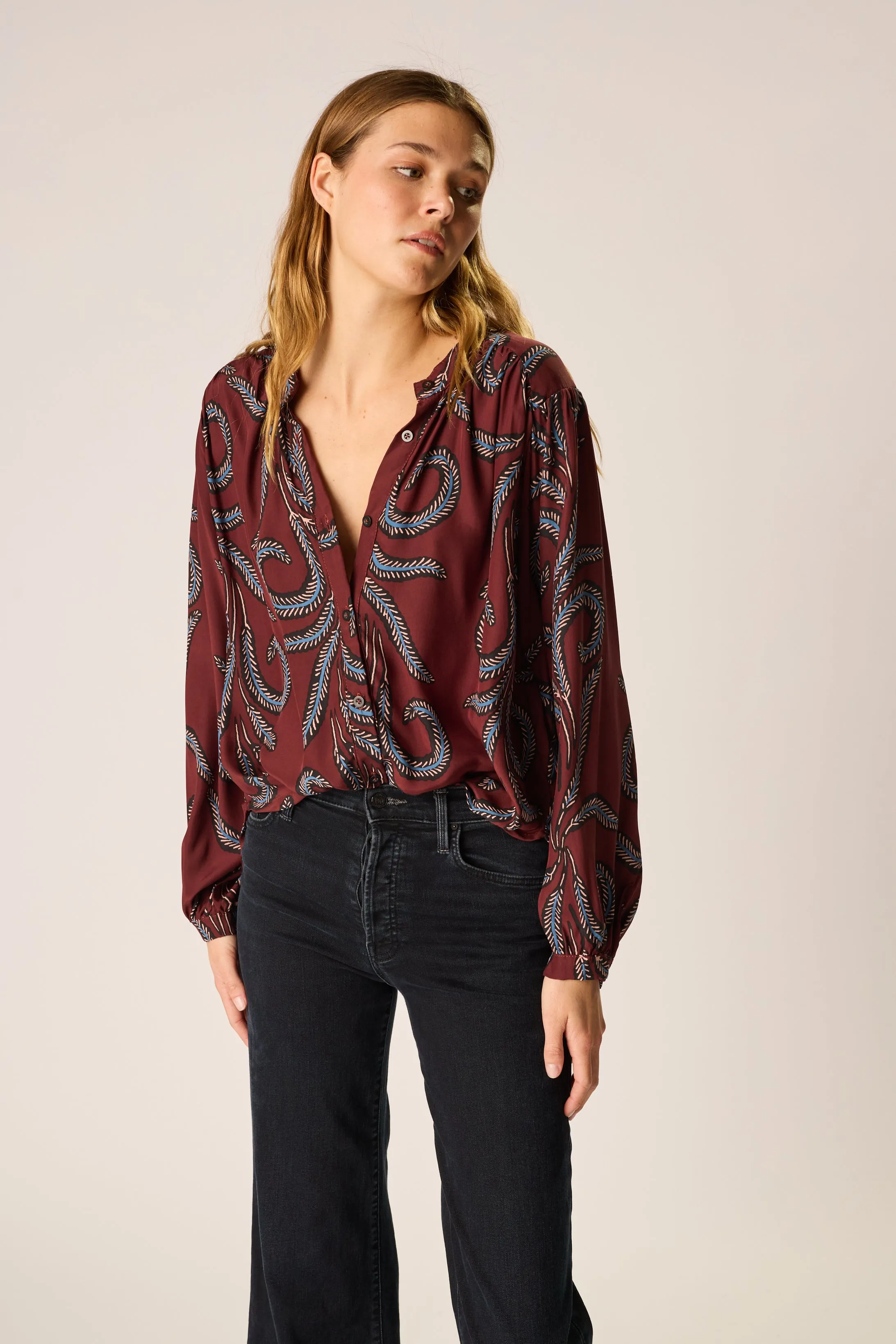 TOLAN SHIRT sold by Natalie Martin product image thumbnail 2