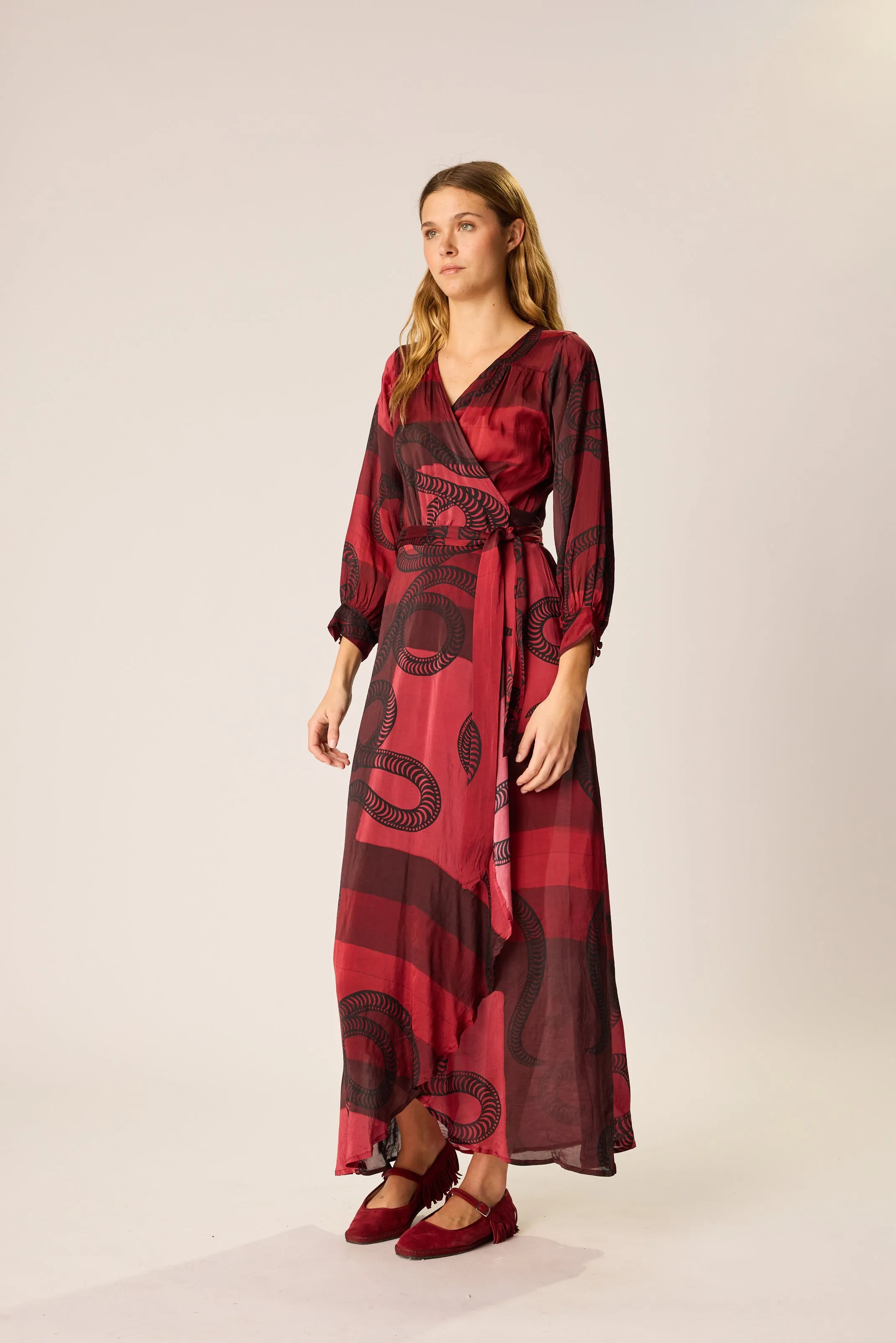 KATE LONG SLEEVE MAXI sold by Natalie Martin product image thumbnail 4
