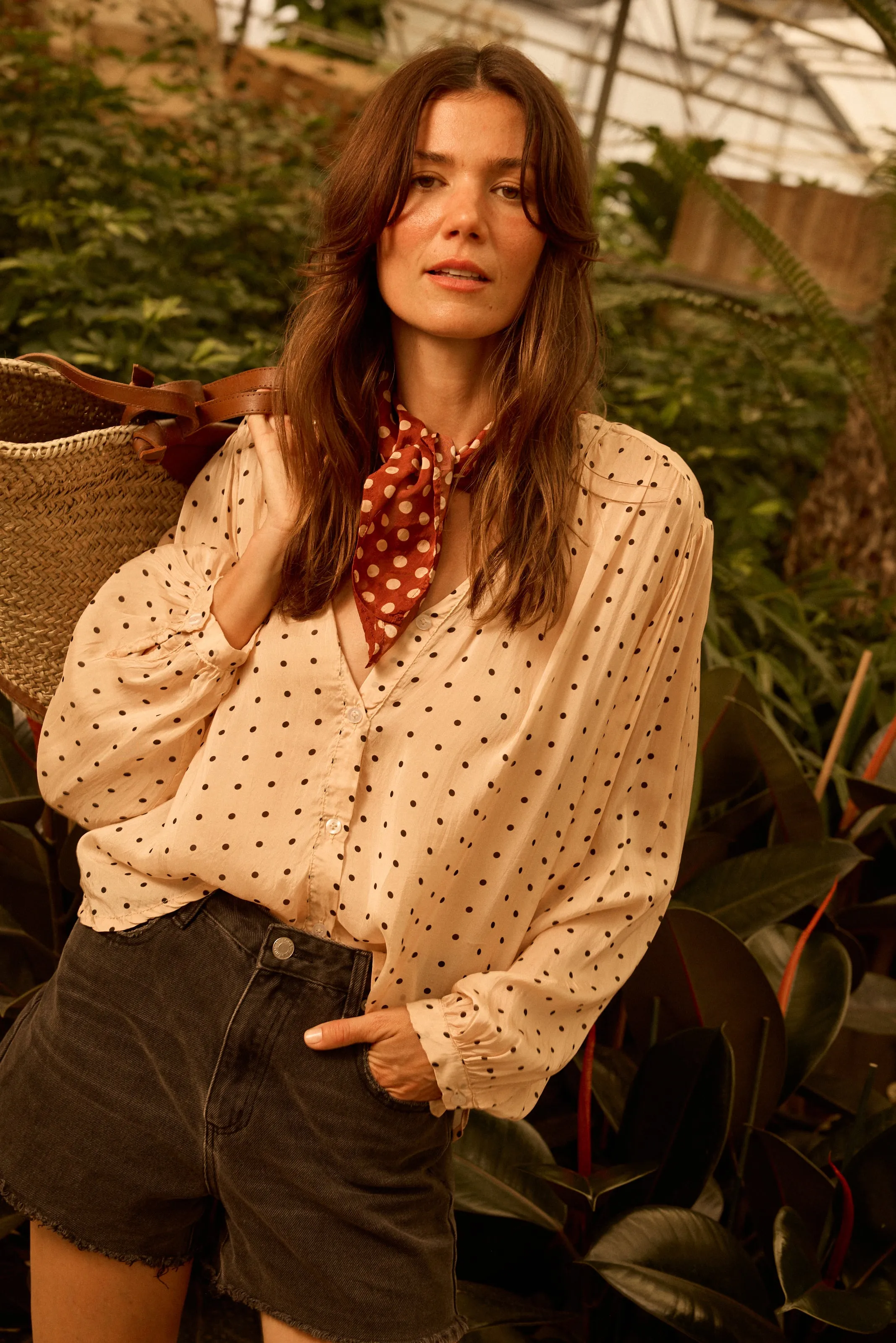 TOLAN SHIRT sold by Natalie Martin product image thumbnail 3