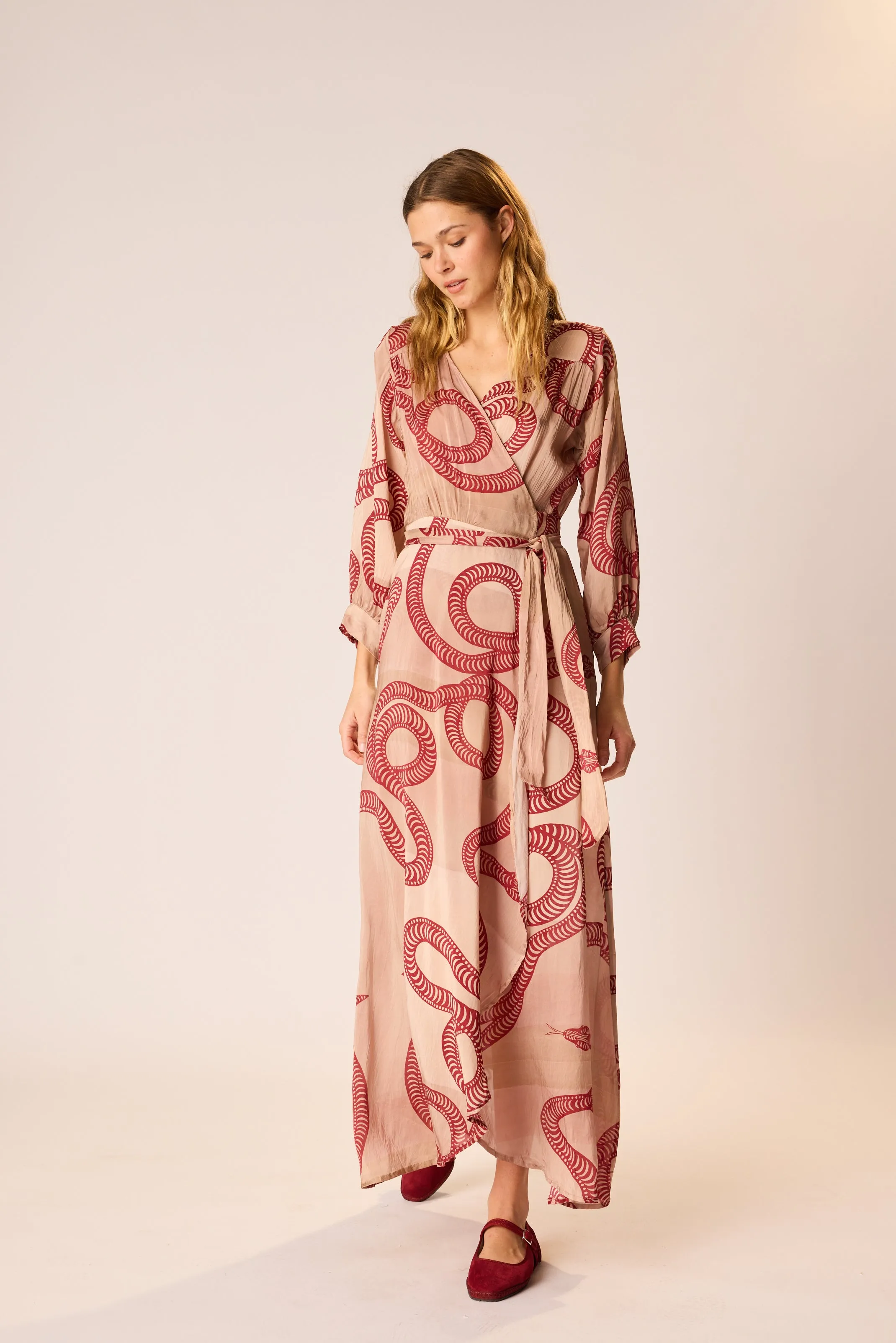 KATE LONG SLEEVE MAXI sold by Natalie Martin product image thumbnail 4