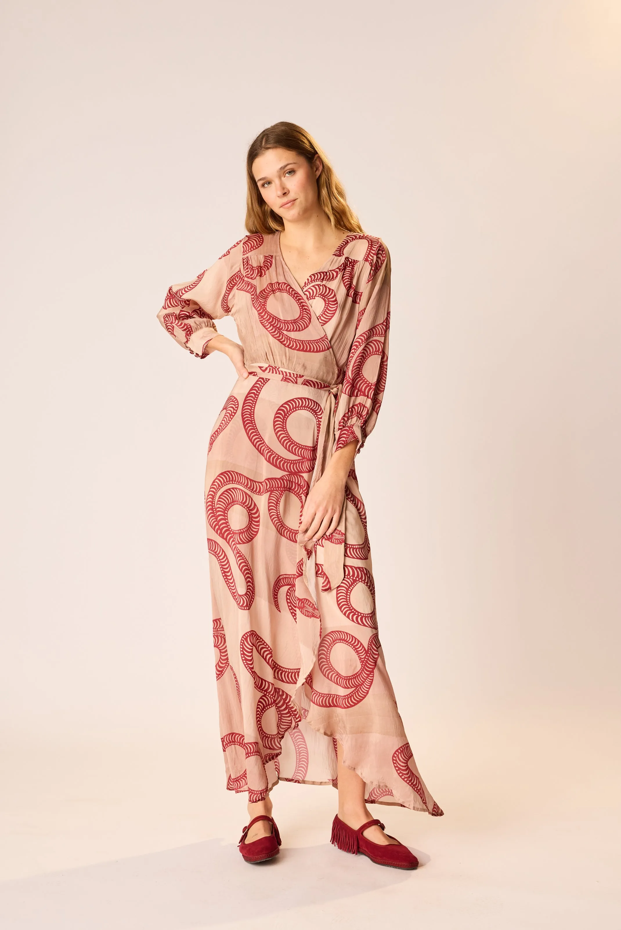 KATE LONG SLEEVE MAXI sold by Natalie Martin product image thumbnail 2