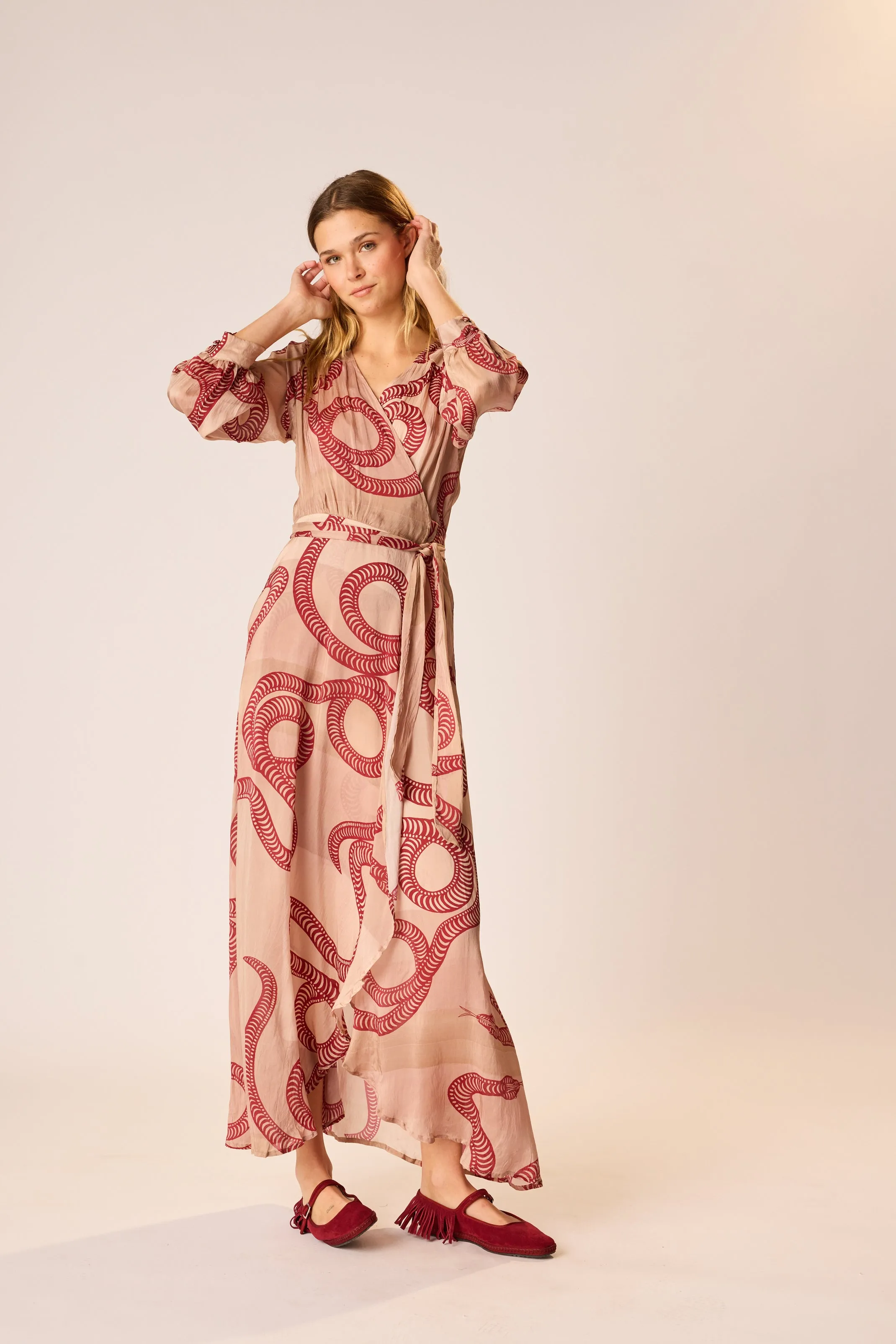 KATE LONG SLEEVE MAXI sold by Natalie Martin product image thumbnail 3