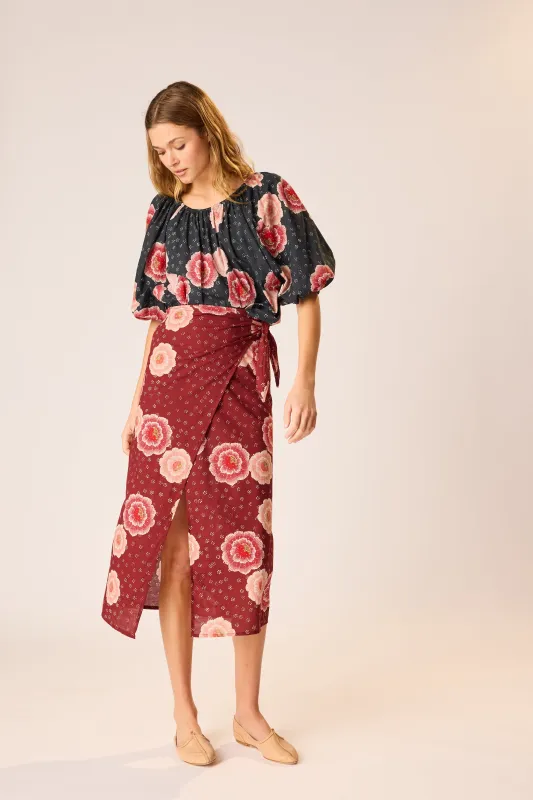 MAY WRAP SKIRT sold by Natalie Martin