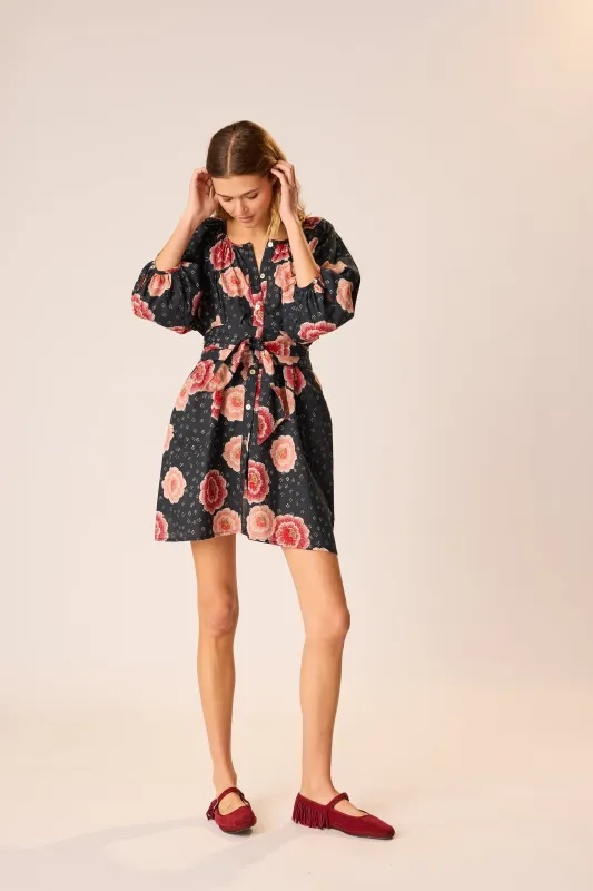 ALEX SHORT DRESS WITH SASH made by Natalie Martin