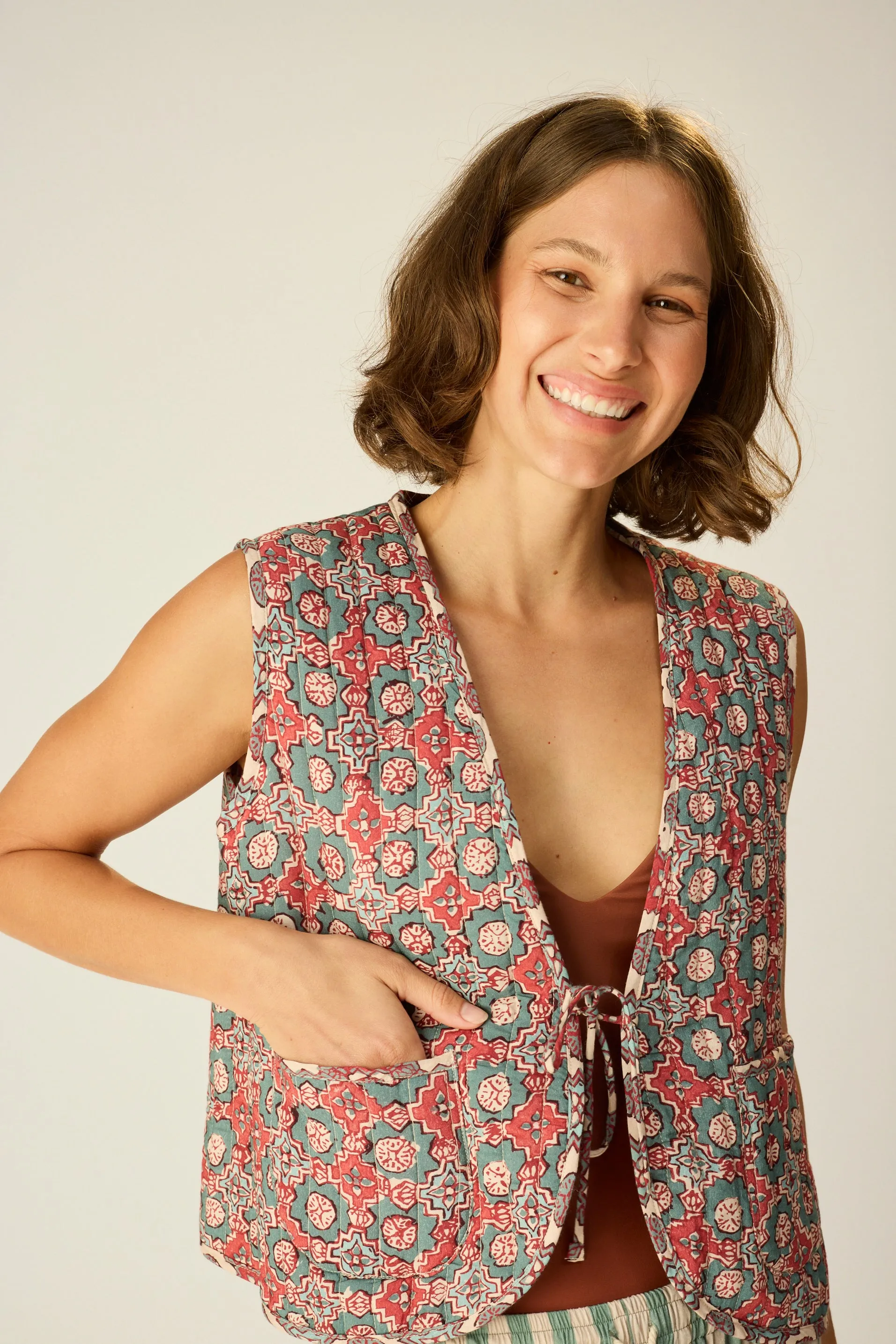 FELICITY VEST sold by Natalie Martin product image thumbnail 3