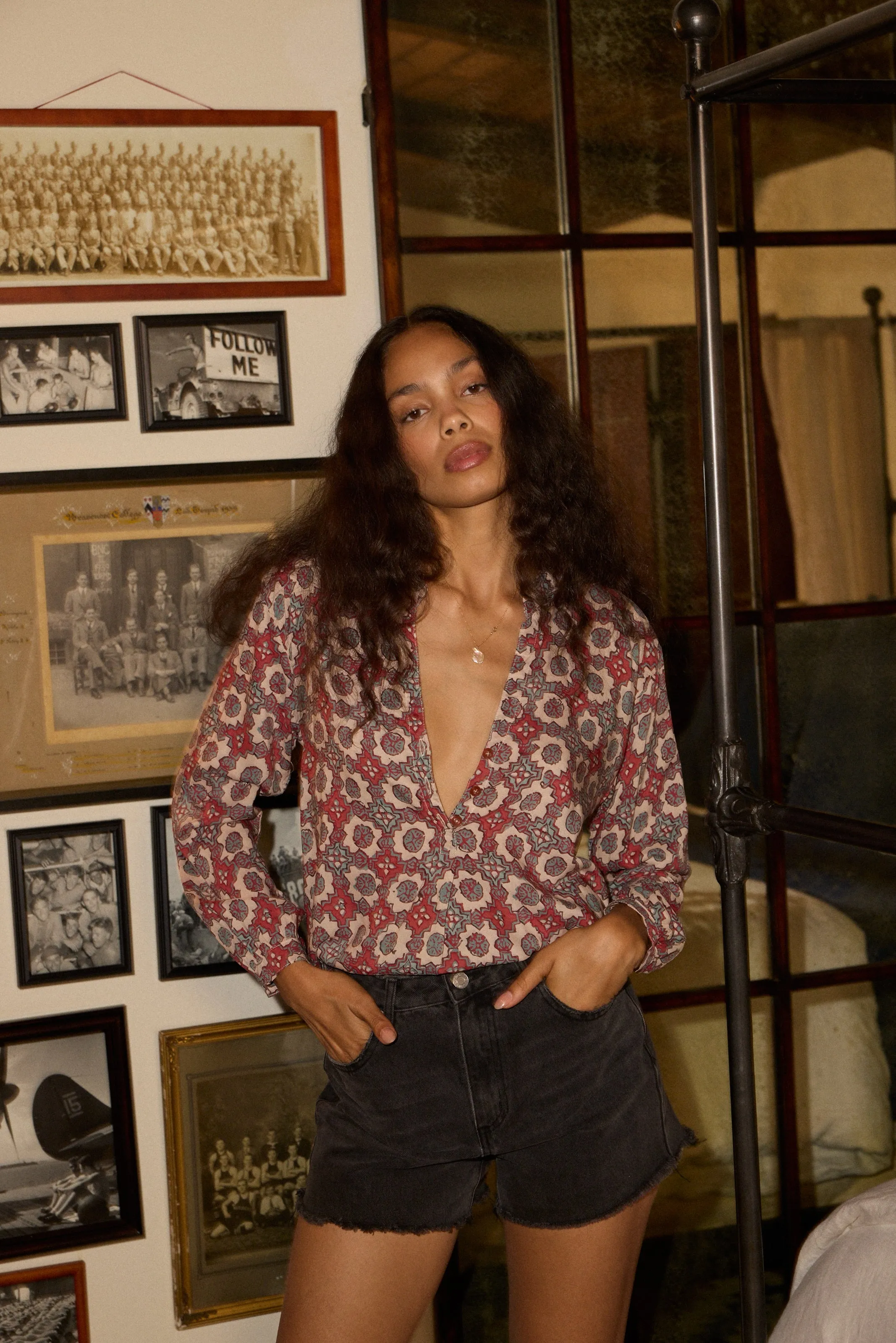 LESLIE SHIRT sold by Natalie Martin product image thumbnail 2