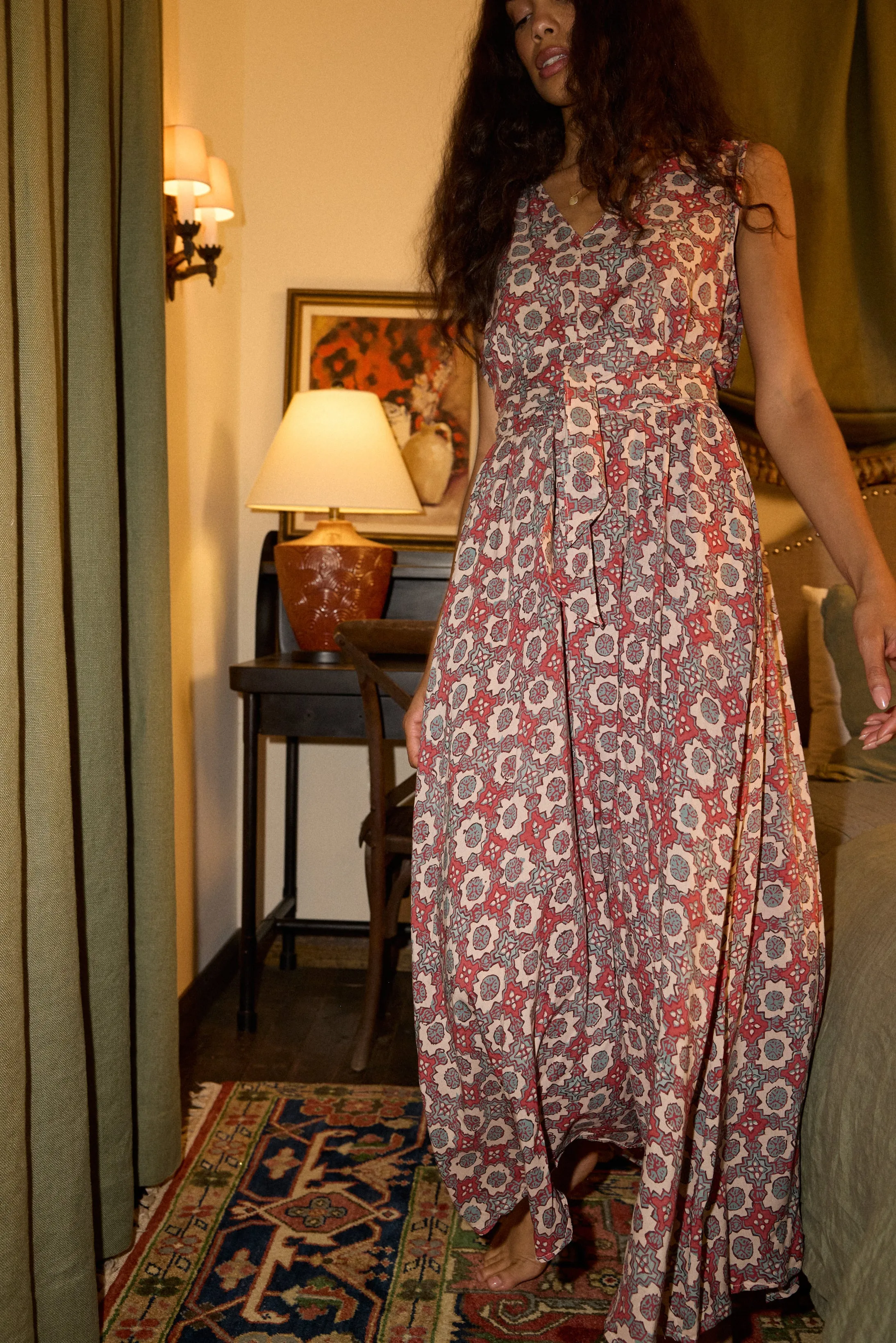 TOVA MAXI WITH SASH sold by Natalie Martin product image thumbnail 3