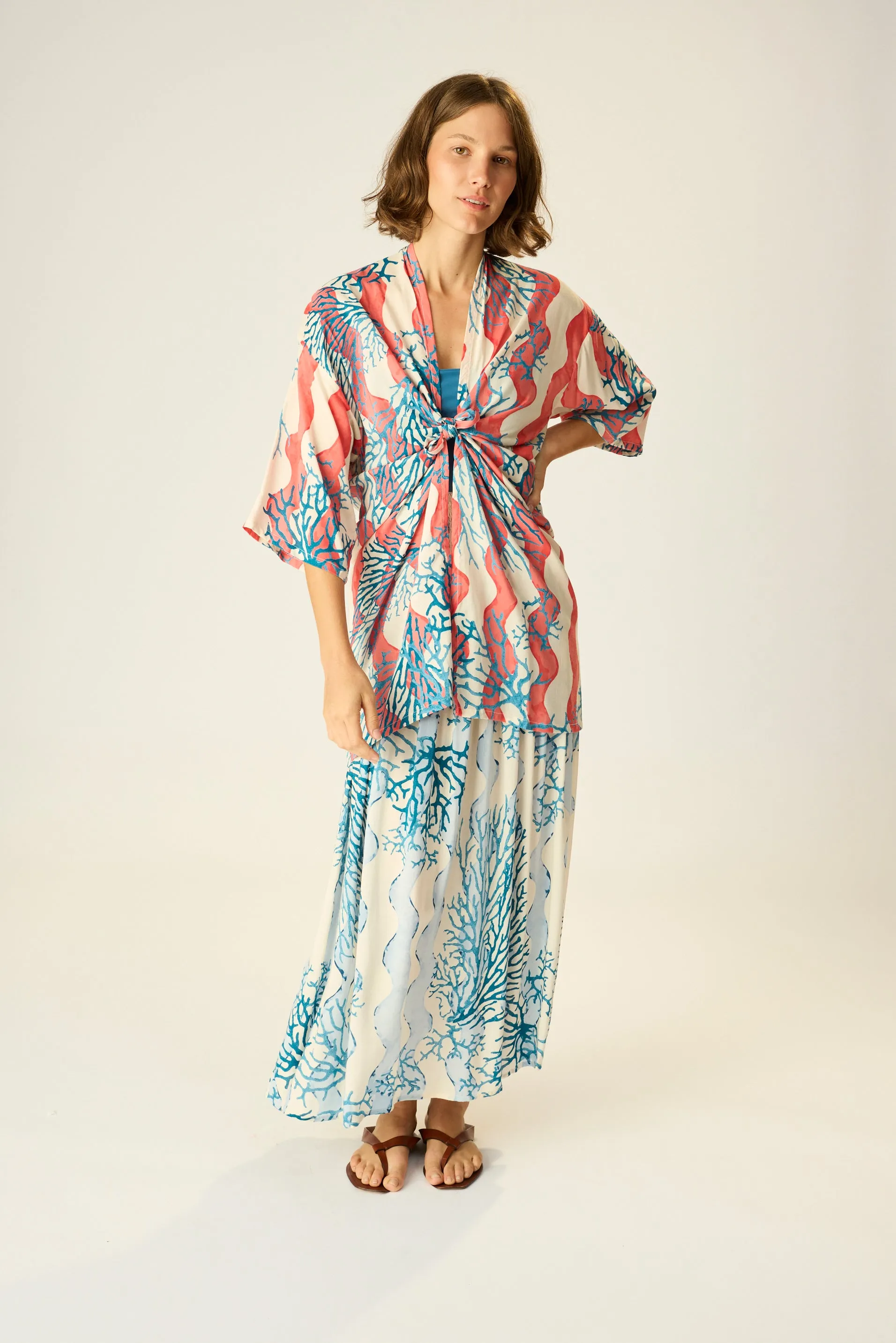 LENNON KIMONO sold by Natalie Martin product image thumbnail 4