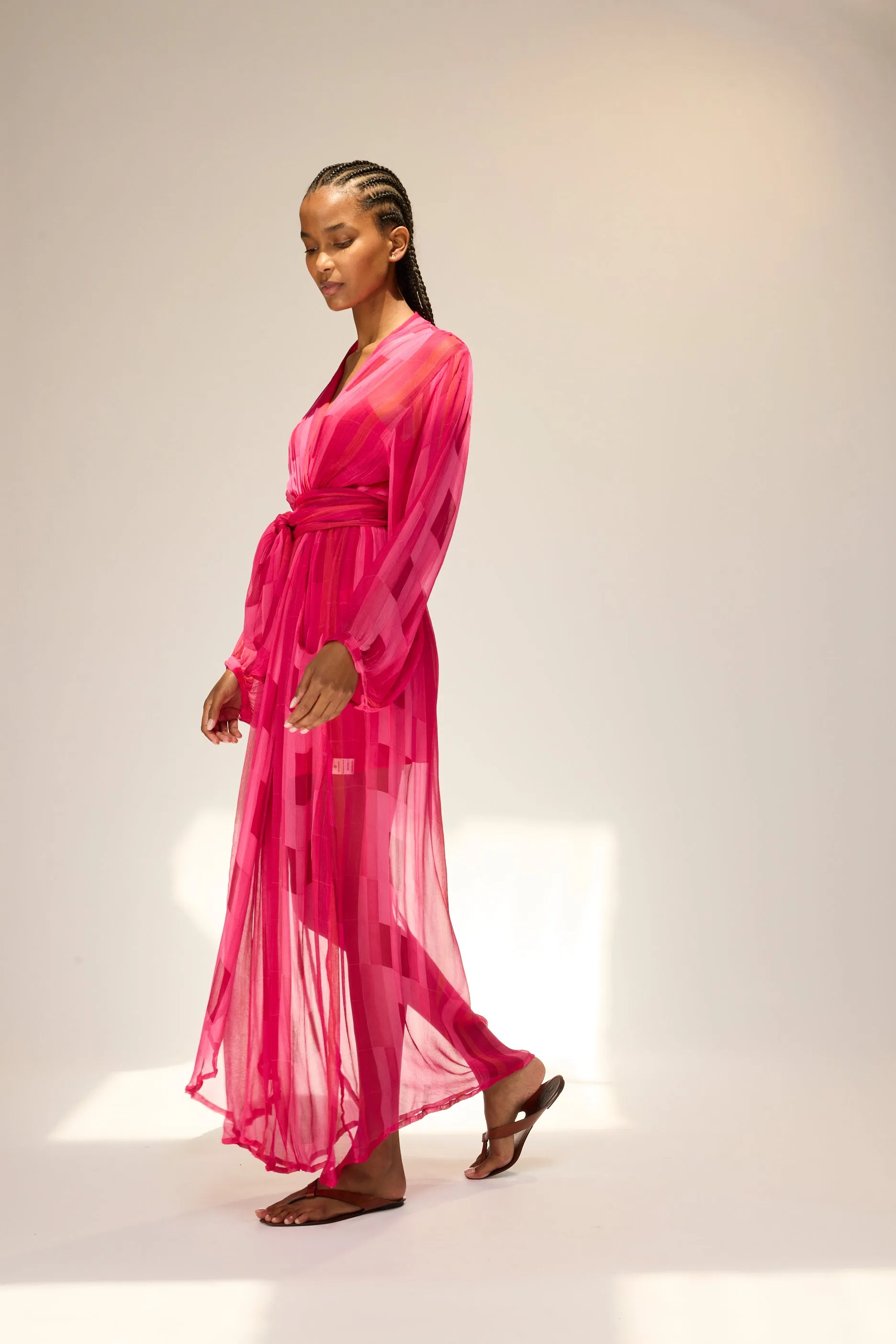 NICO L/S MAXI WITH SASH sold by Natalie Martin product image thumbnail 3