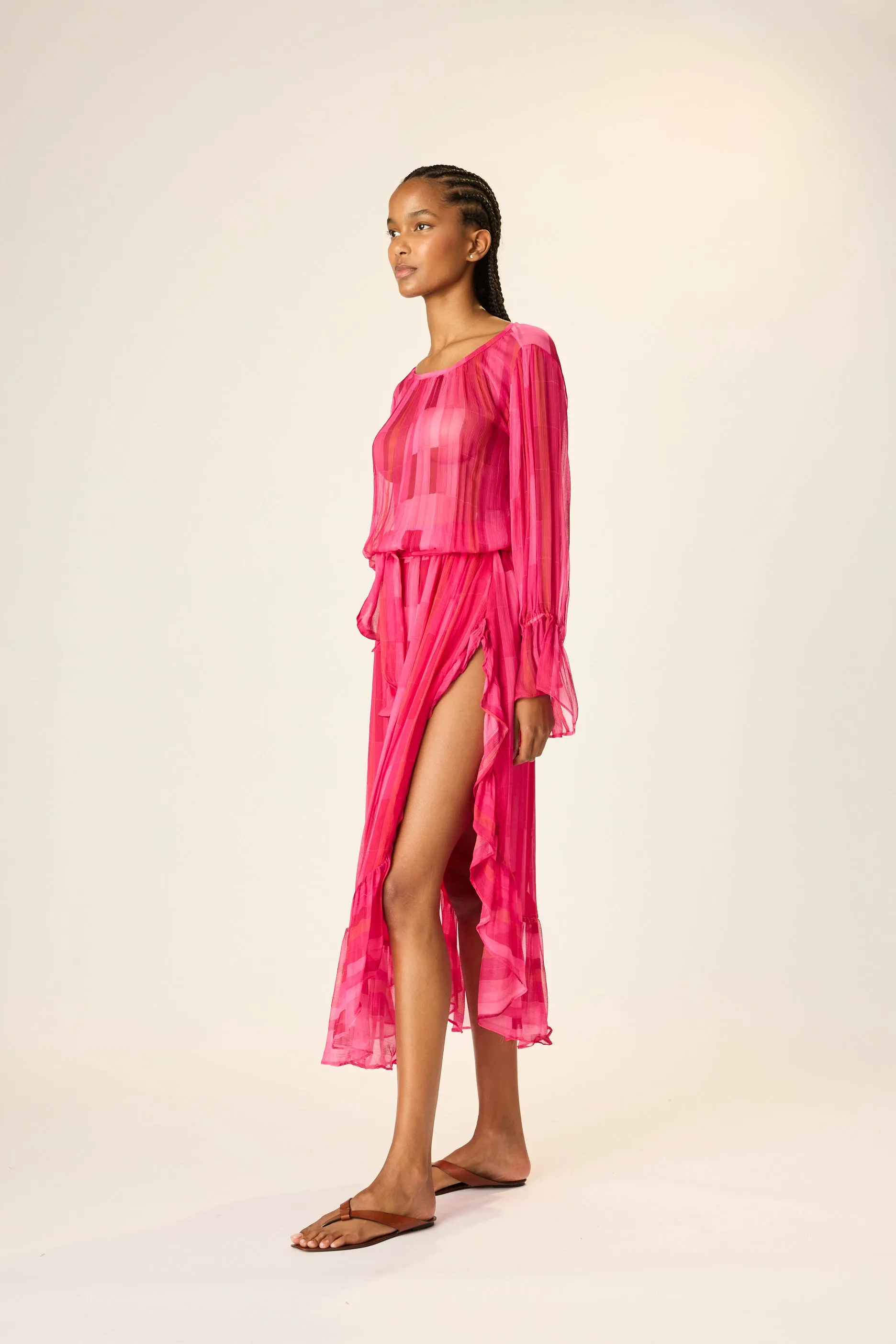 CAMILLE DRESS WITH SASH sold by Natalie Martin