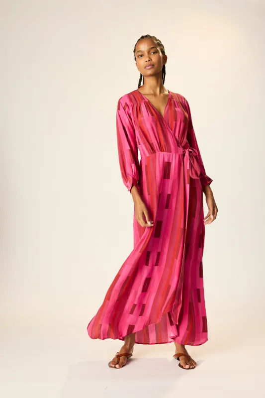 KATE LONG SLEEVE MAXI made by Natalie Martin