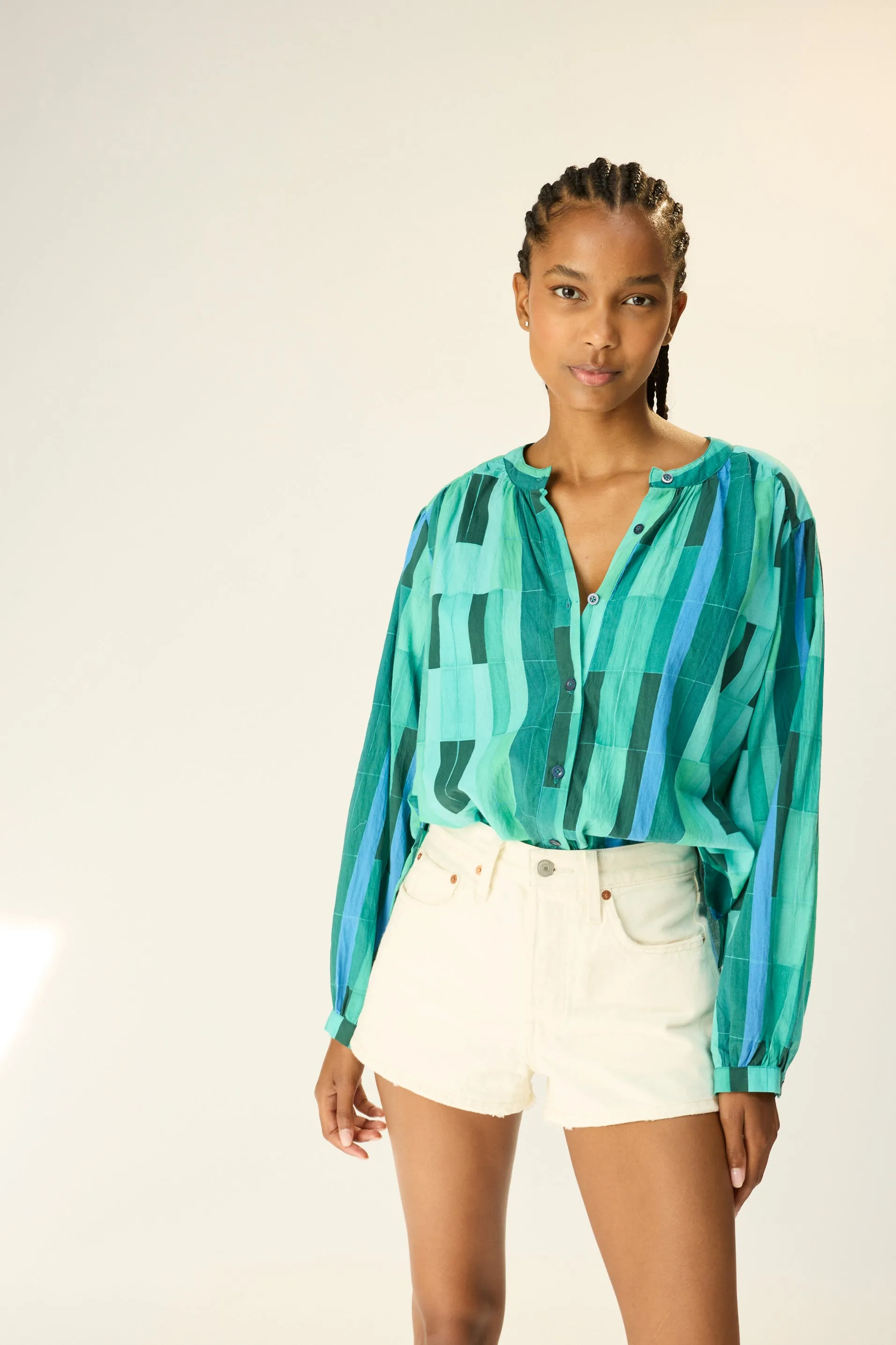 TOLAN SHIRT sold by Natalie Martin product image thumbnail 3