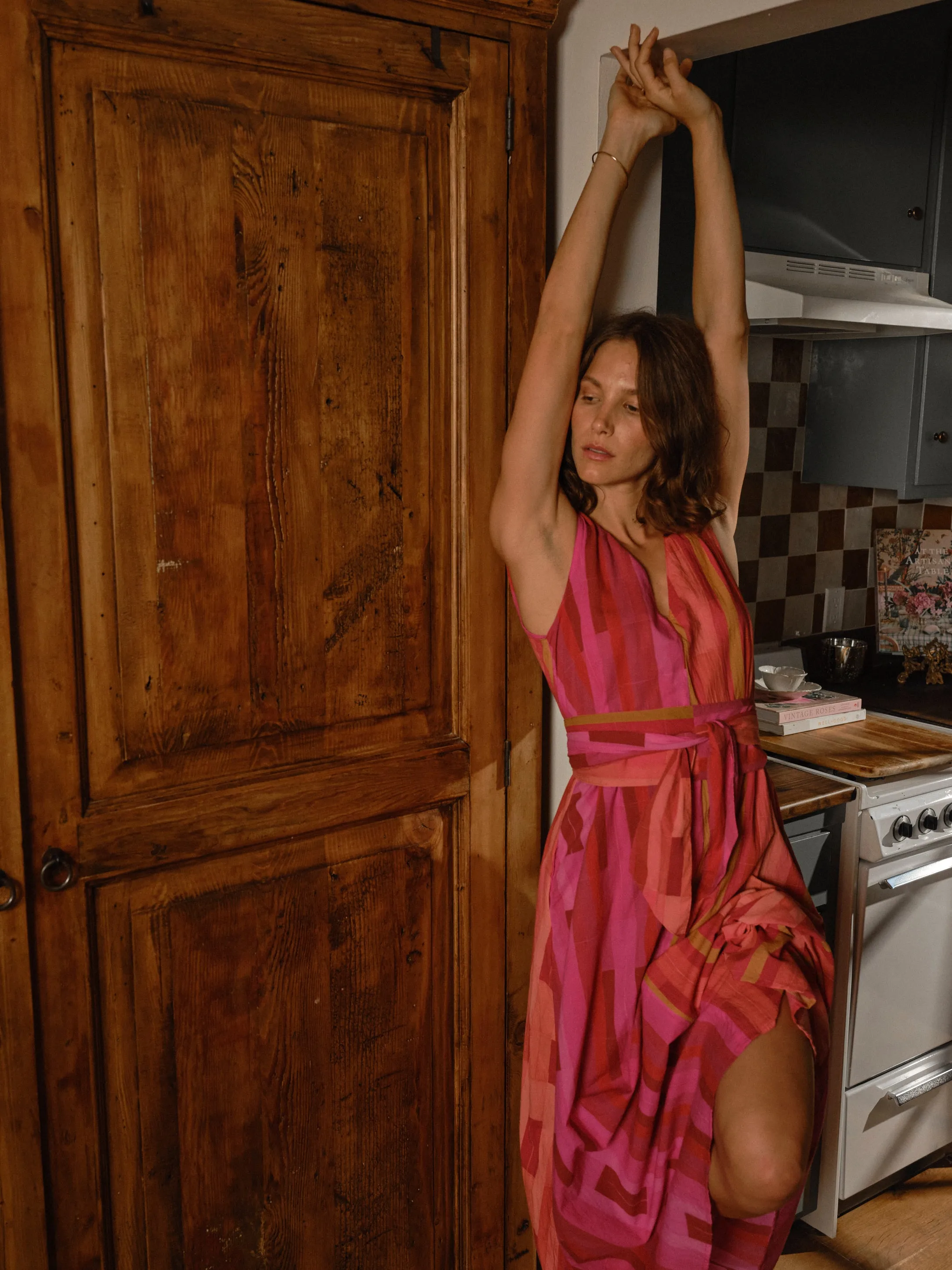 TOVA MAXI WITH SASH sold by Natalie Martin product image thumbnail 3