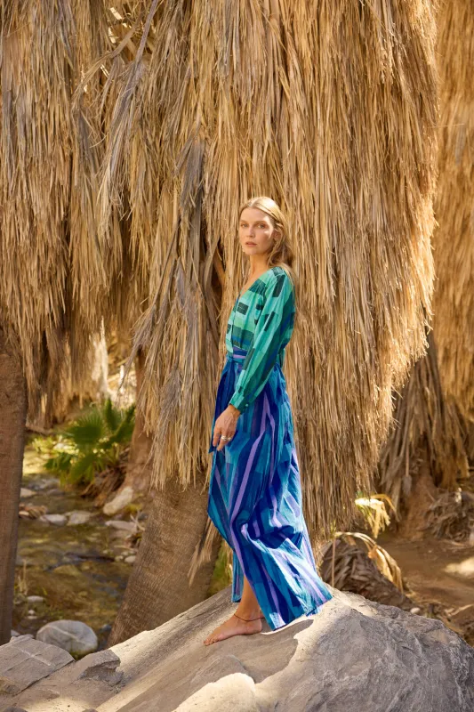 KATE LONG SLEEVE MAXI made by Natalie Martin