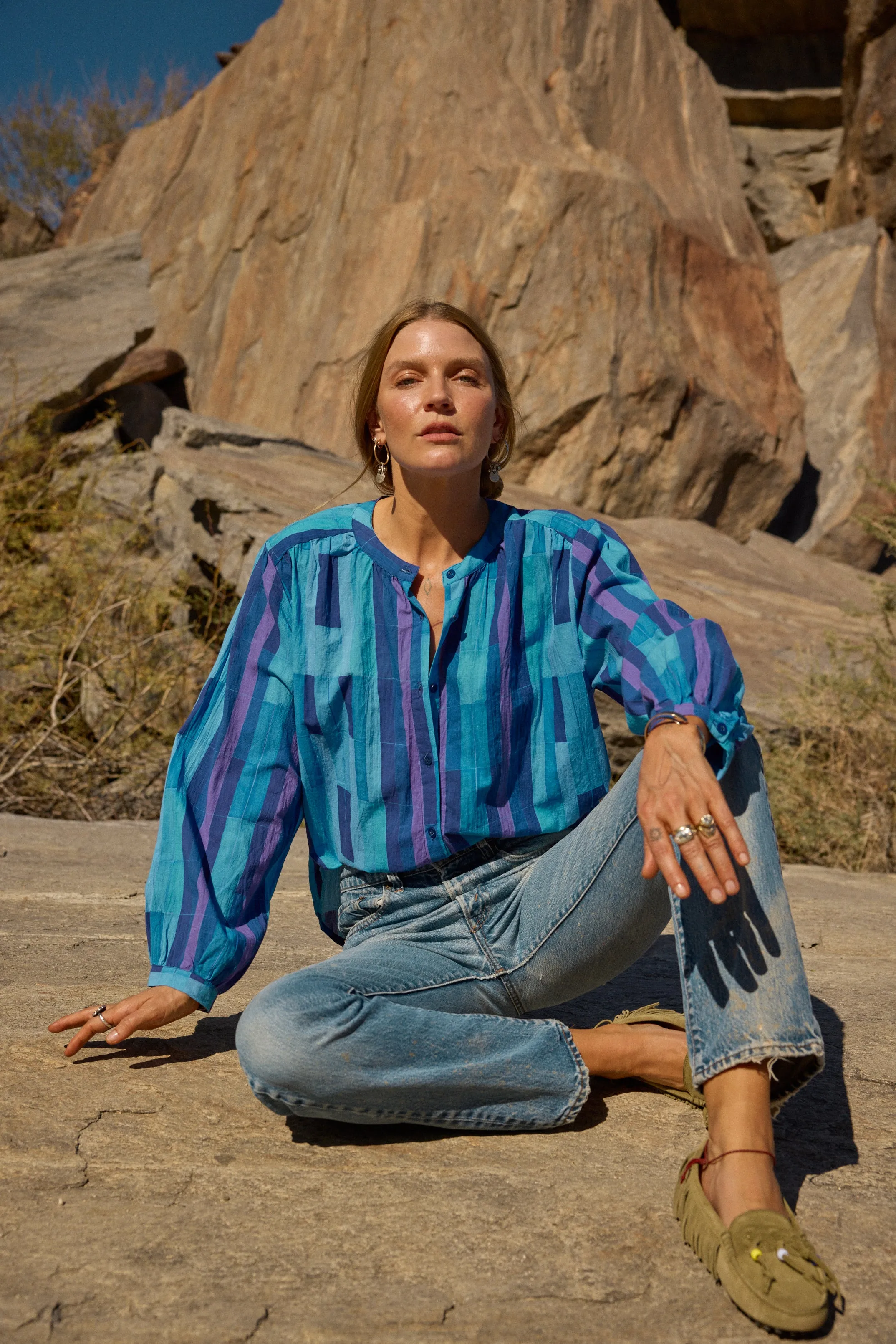 TOLAN SHIRT sold by Natalie Martin product image thumbnail 4