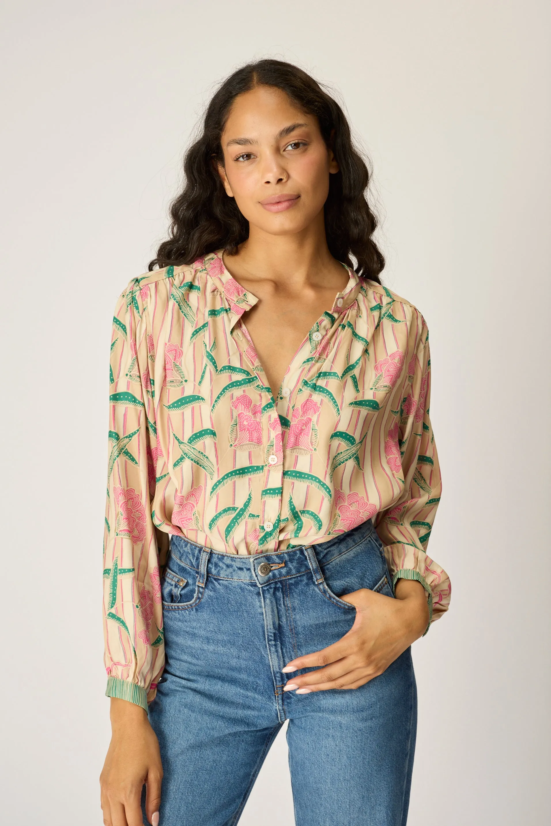 TOLAN SHIRT sold by Natalie Martin product image thumbnail 3