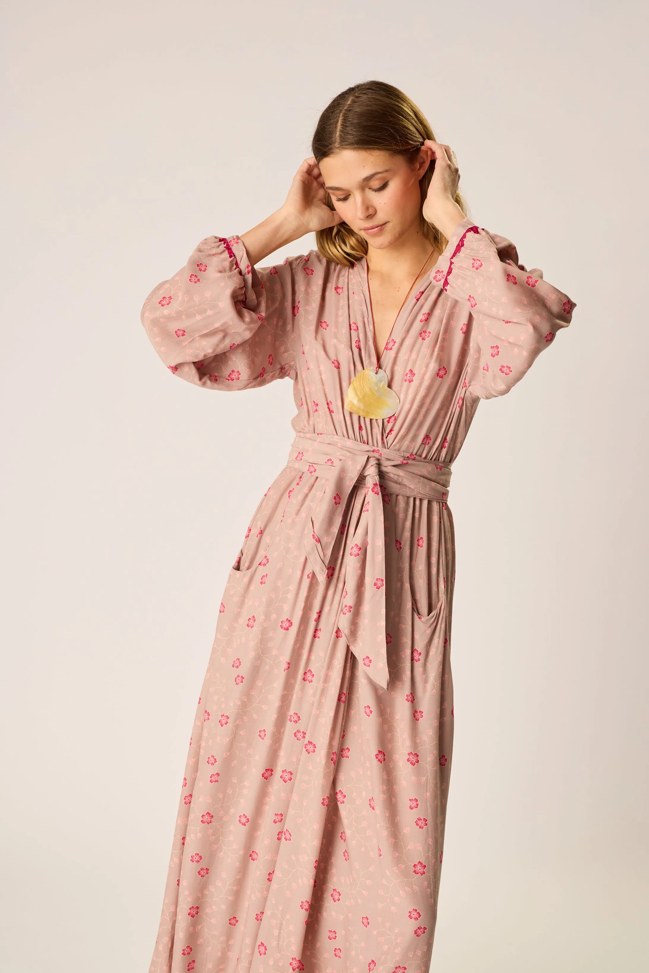 NICO L/S MAXI WITH SASH sold by Natalie Martin product image thumbnail 4