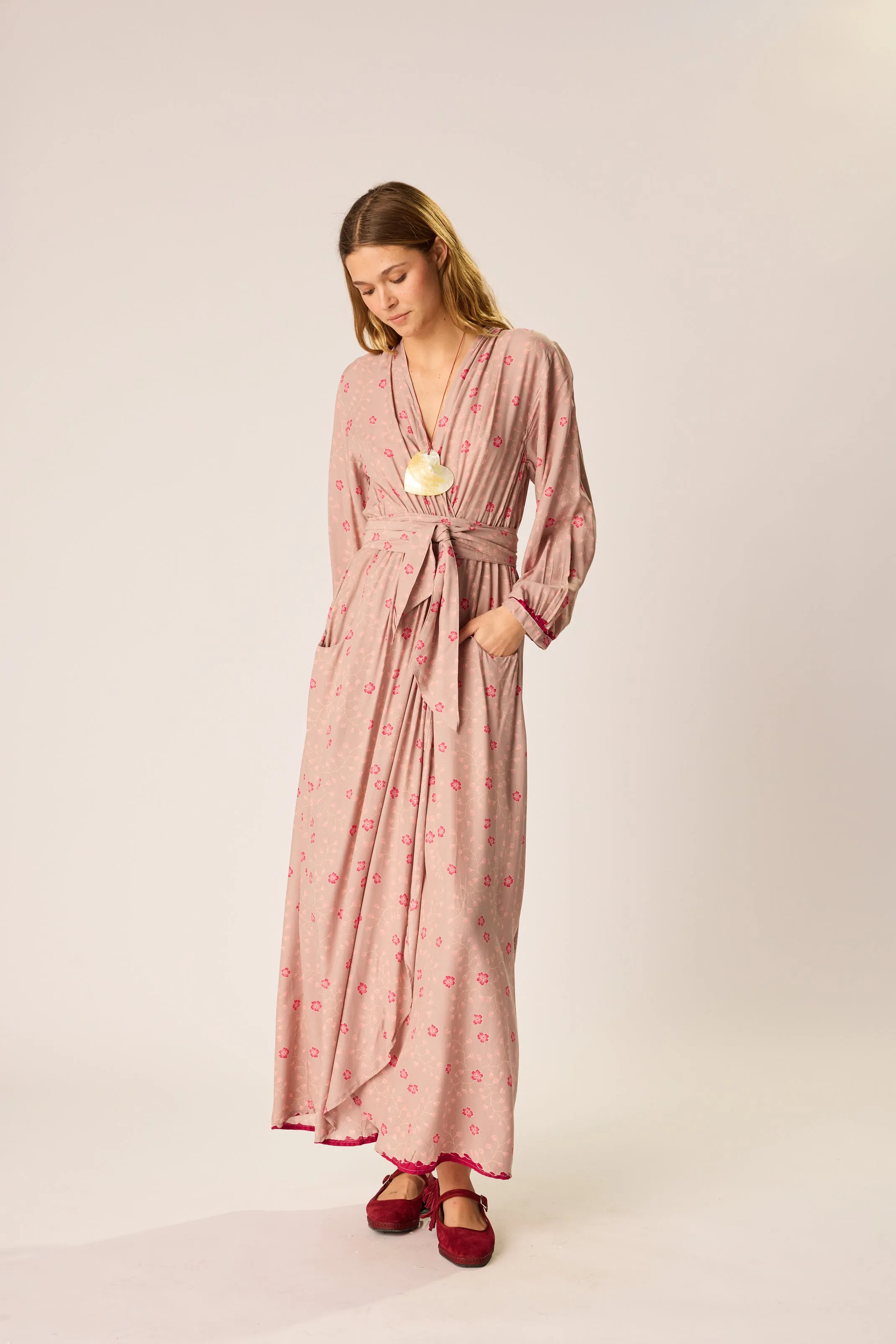 NICO L/S MAXI WITH SASH sold by Natalie Martin product image thumbnail 2