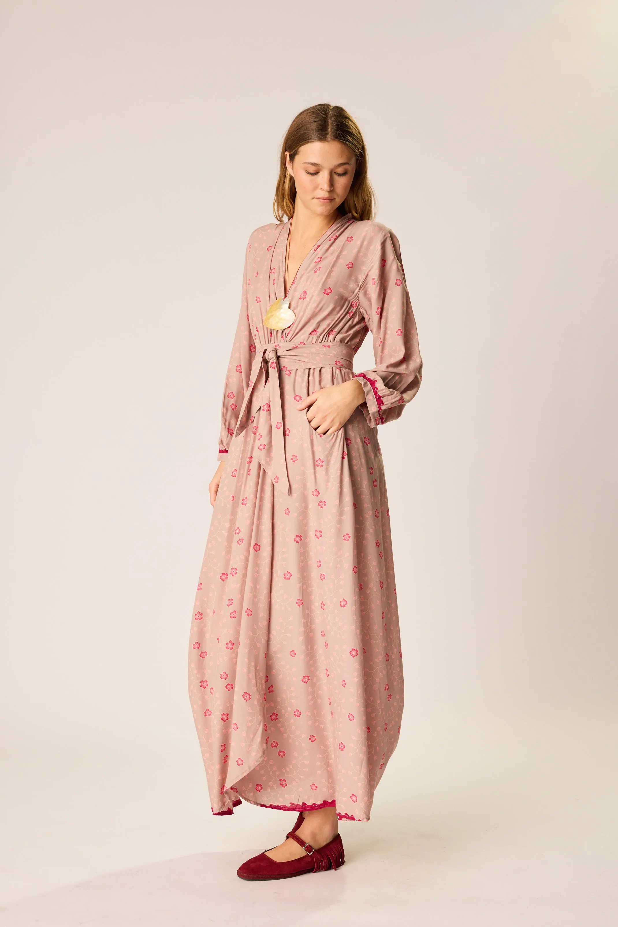 NICO L/S MAXI WITH SASH sold by Natalie Martin product image thumbnail 5