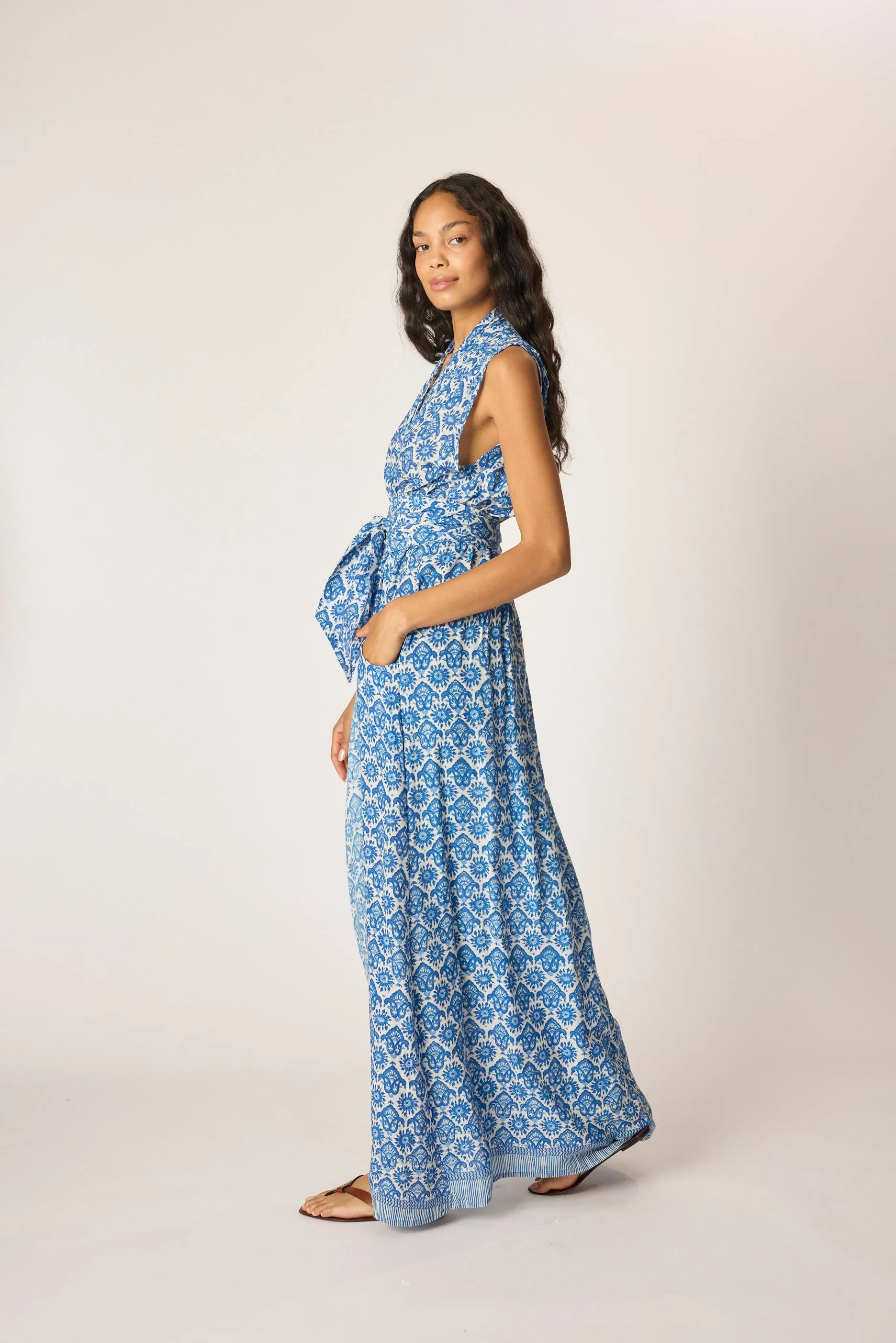 NICO SLEEVELESS MAXI sold by Natalie Martin product image thumbnail 2