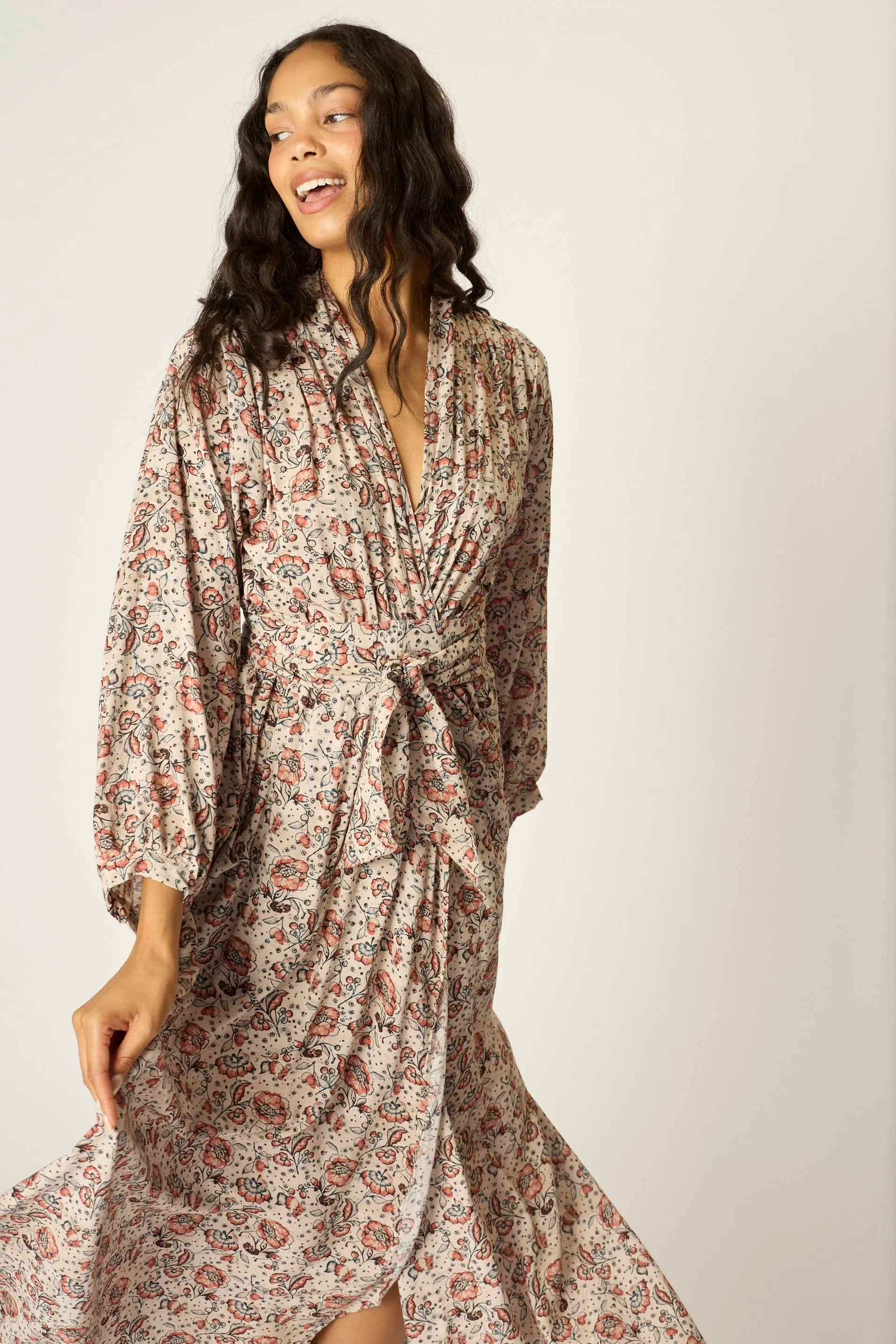NICO L/S MAXI WITH SASH sold by Natalie Martin product image thumbnail 4