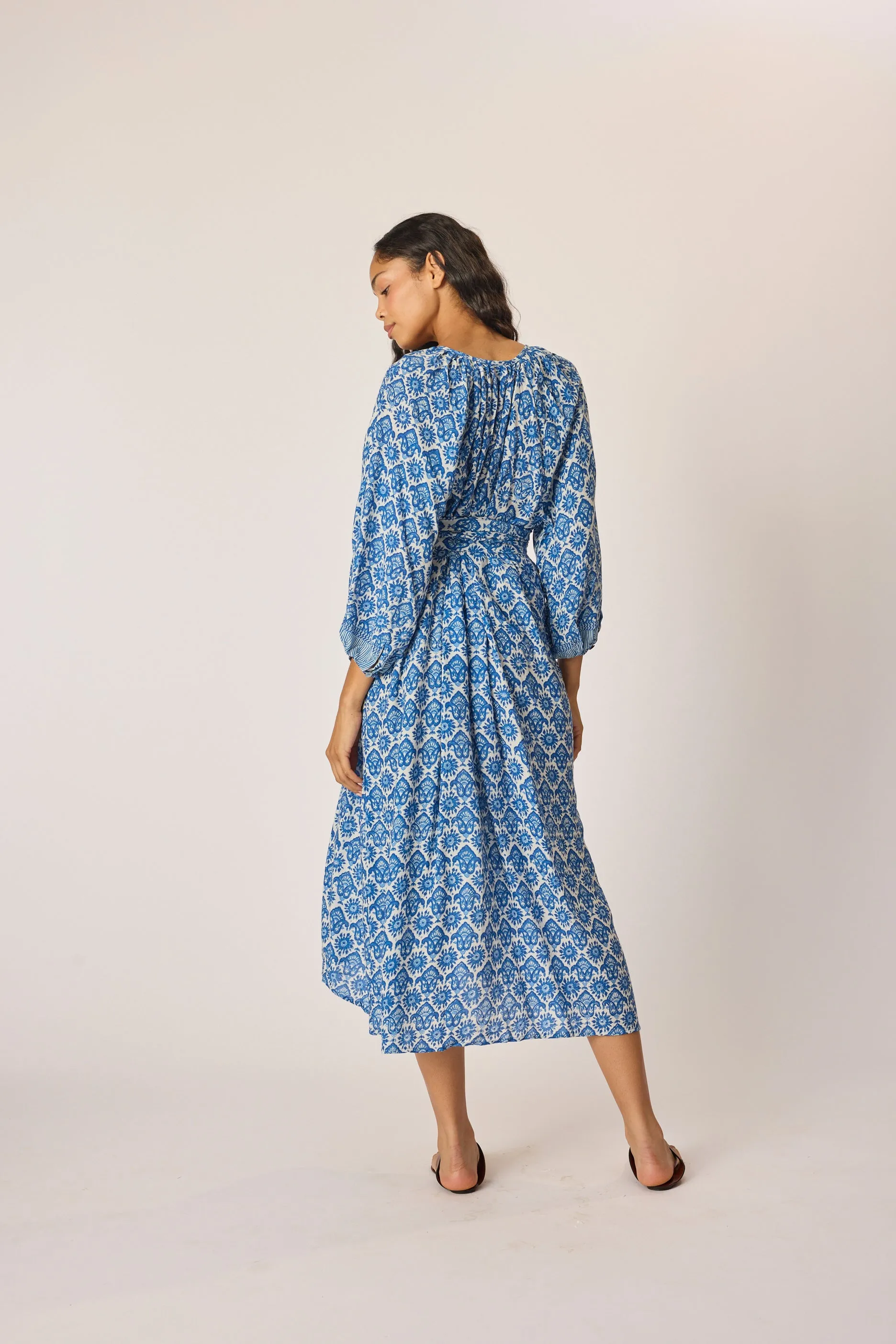 ALEX MIDI WITH SASH sold by Natalie Martin product image thumbnail 4