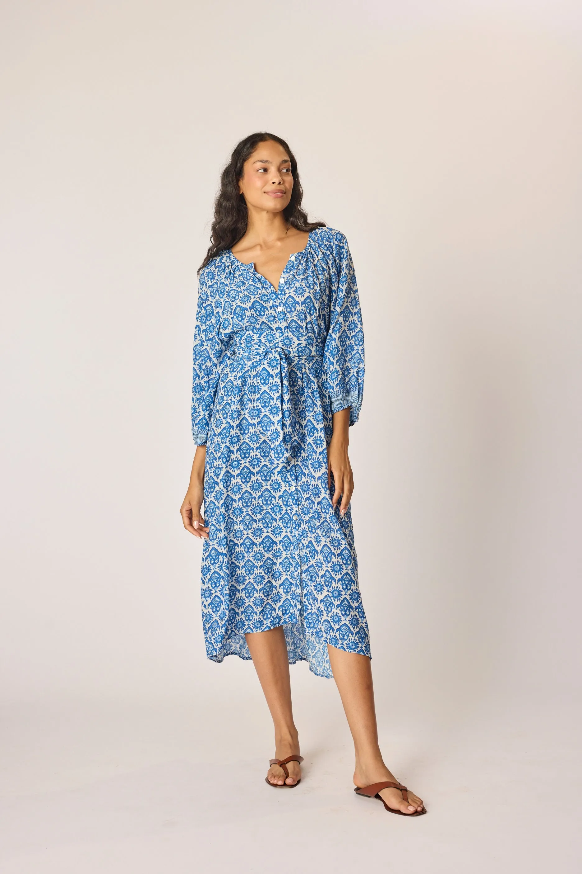 ALEX MIDI WITH SASH sold by Natalie Martin