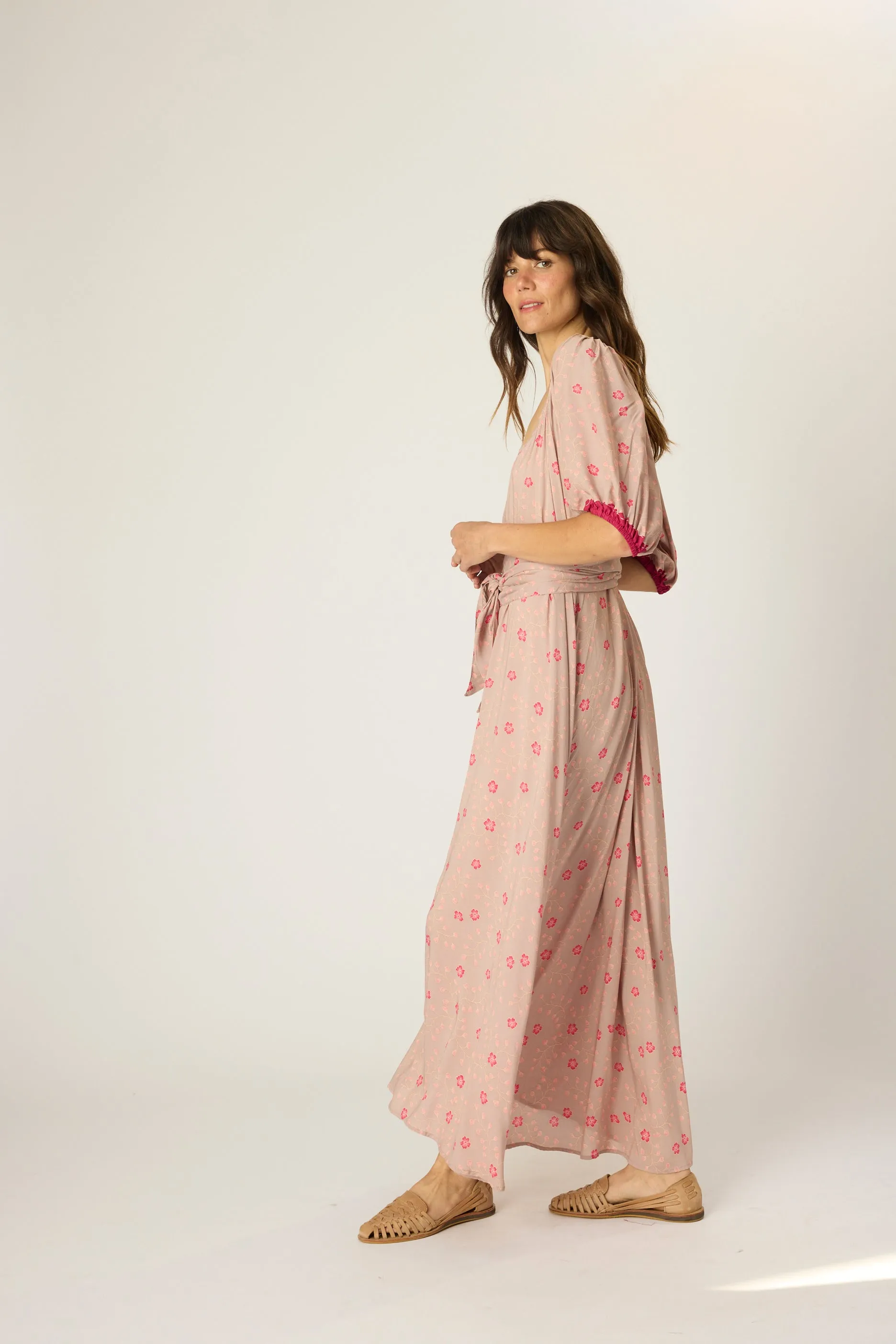 VIVI DRESS WITH SASH sold by Natalie Martin product image thumbnail 3