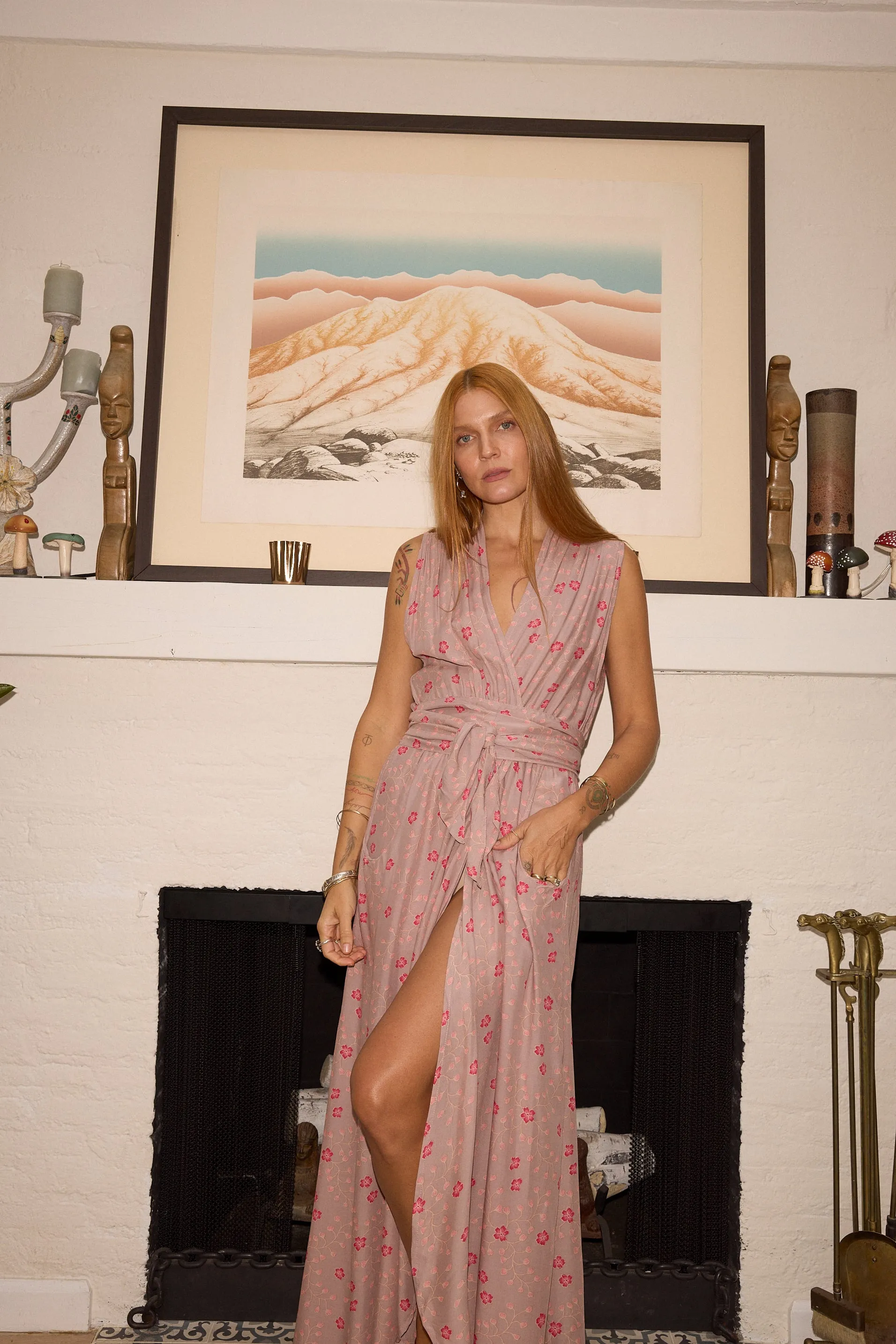 NICO SLEEVELESS MAXI sold by Natalie Martin product image thumbnail 4