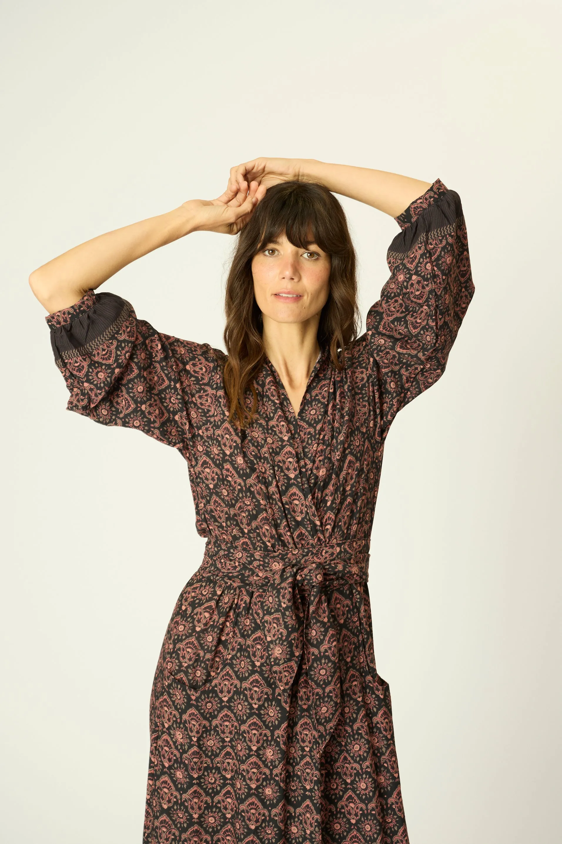 NICO L/S MAXI WITH SASH sold by Natalie Martin product image thumbnail 4