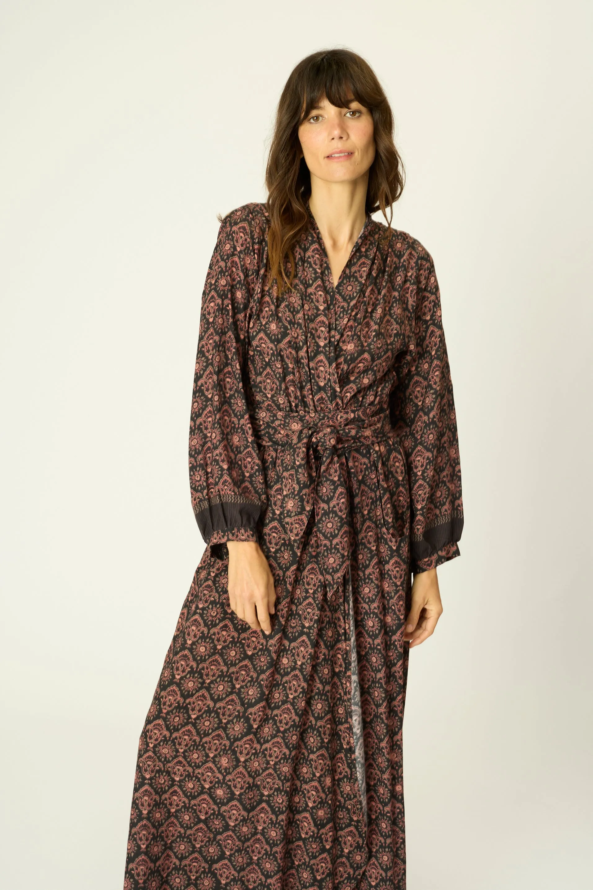 NICO L/S MAXI WITH SASH sold by Natalie Martin