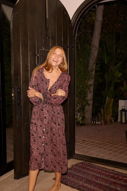 ALEX MIDI WITH SASH sold by Natalie Martin