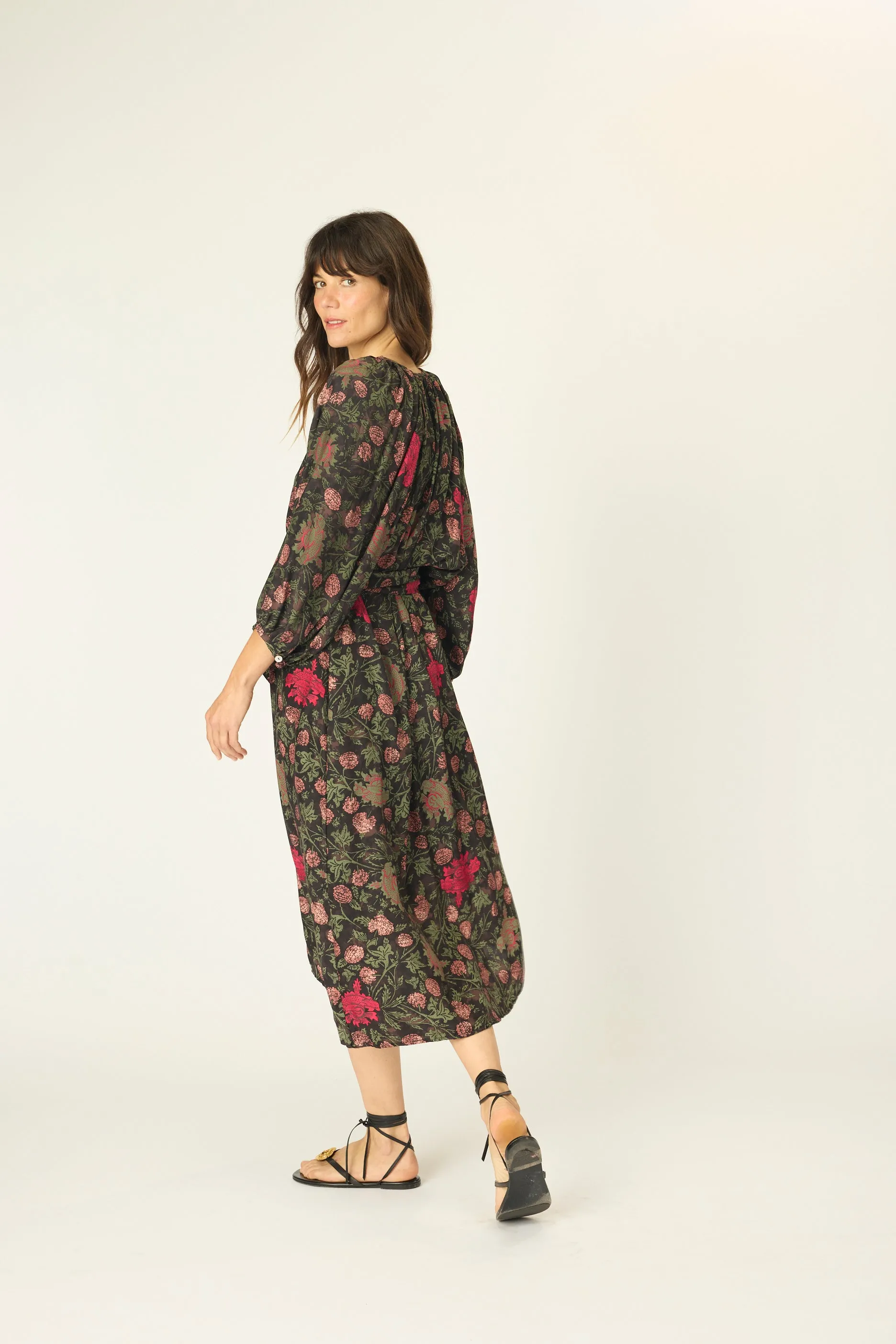 ALEX MIDI WITH SASH sold by Natalie Martin product image thumbnail 5