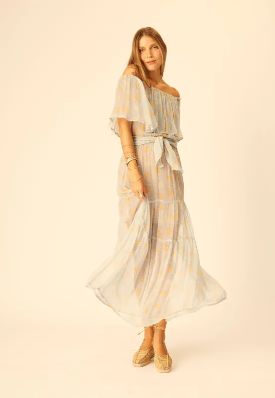 NAOMI DRESS WITH SASH sold by Natalie Martin