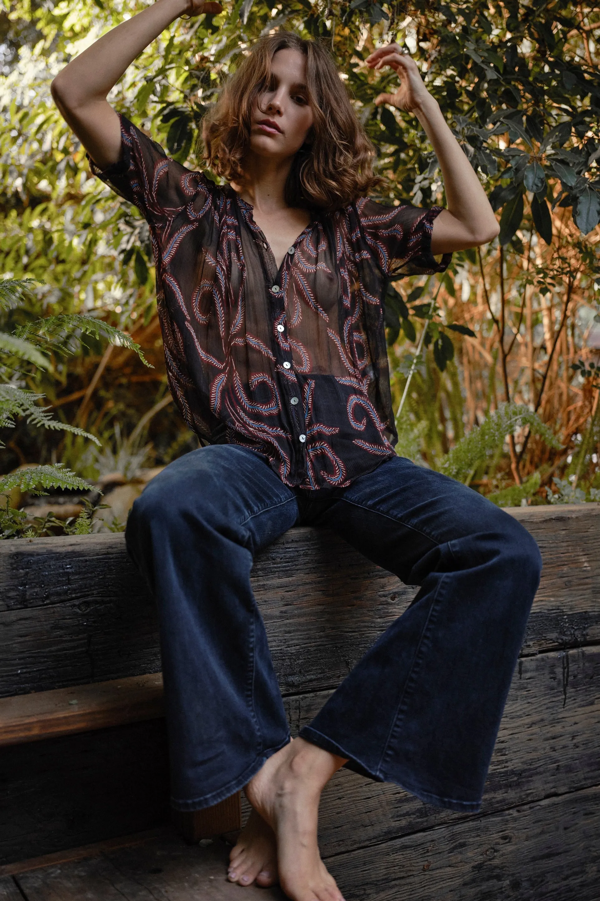 VIOLET TOP sold by Natalie Martin product image thumbnail 4