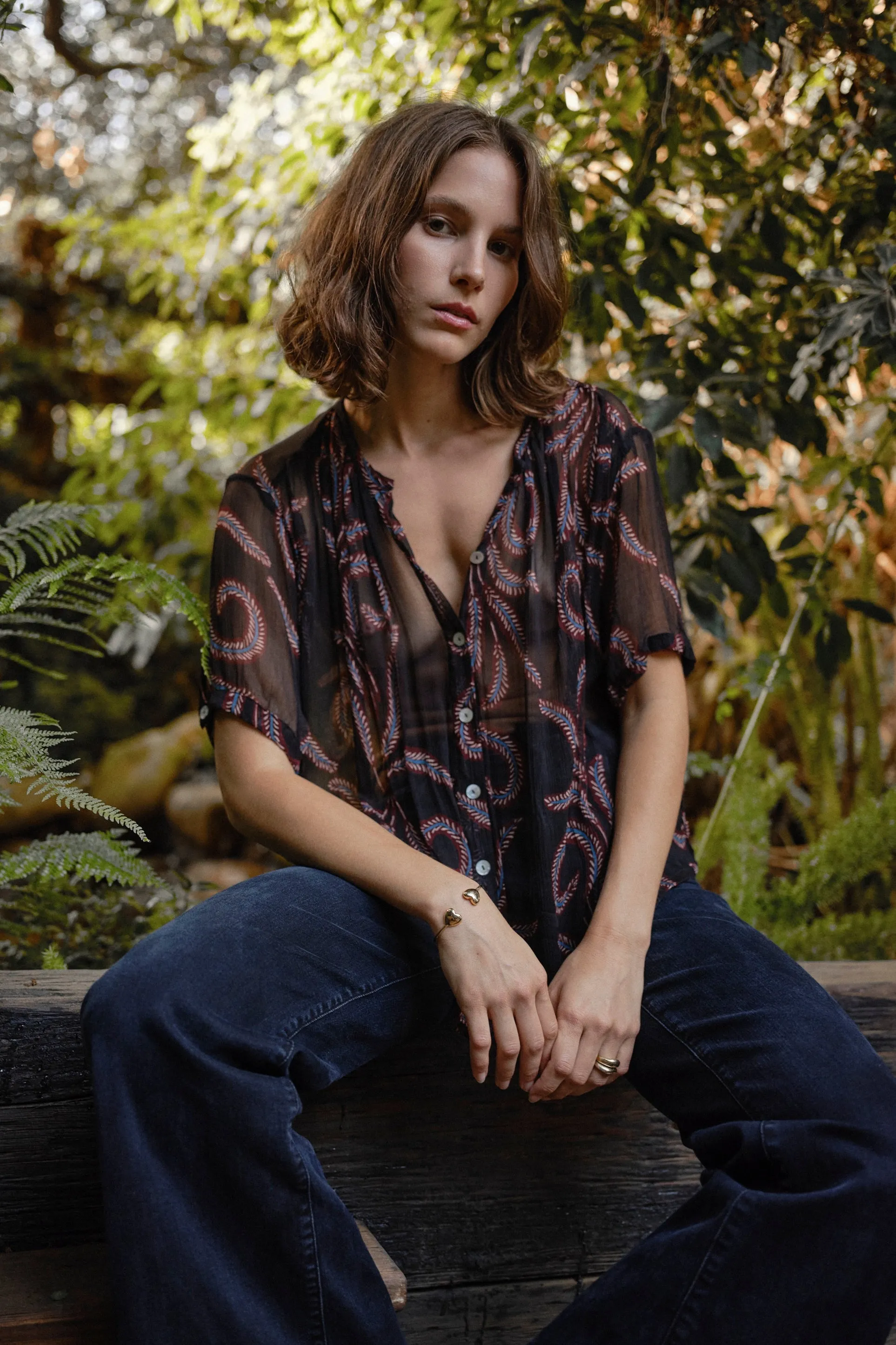 VIOLET TOP sold by Natalie Martin product image thumbnail 3