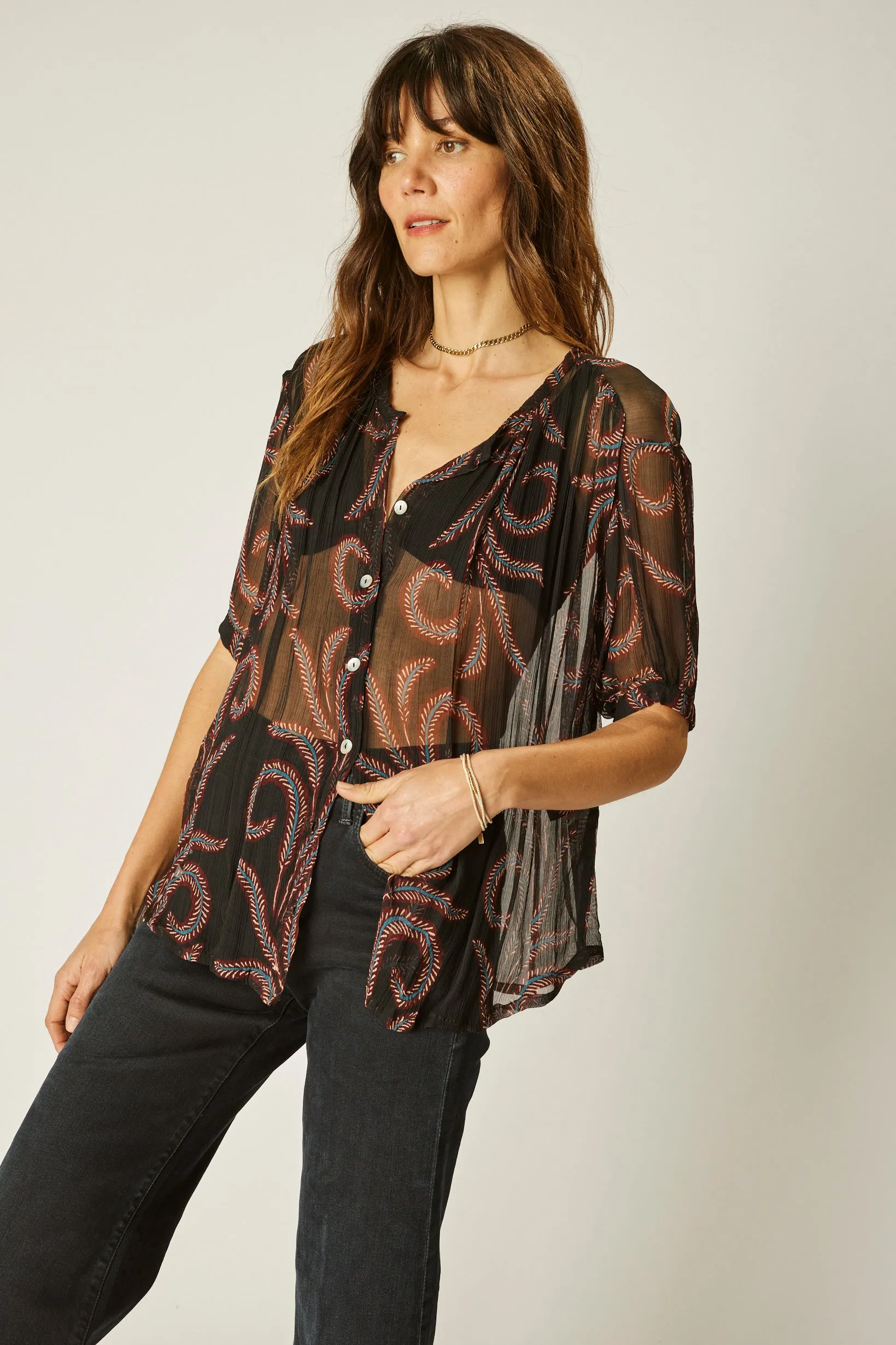 VIOLET TOP sold by Natalie Martin product image thumbnail 5