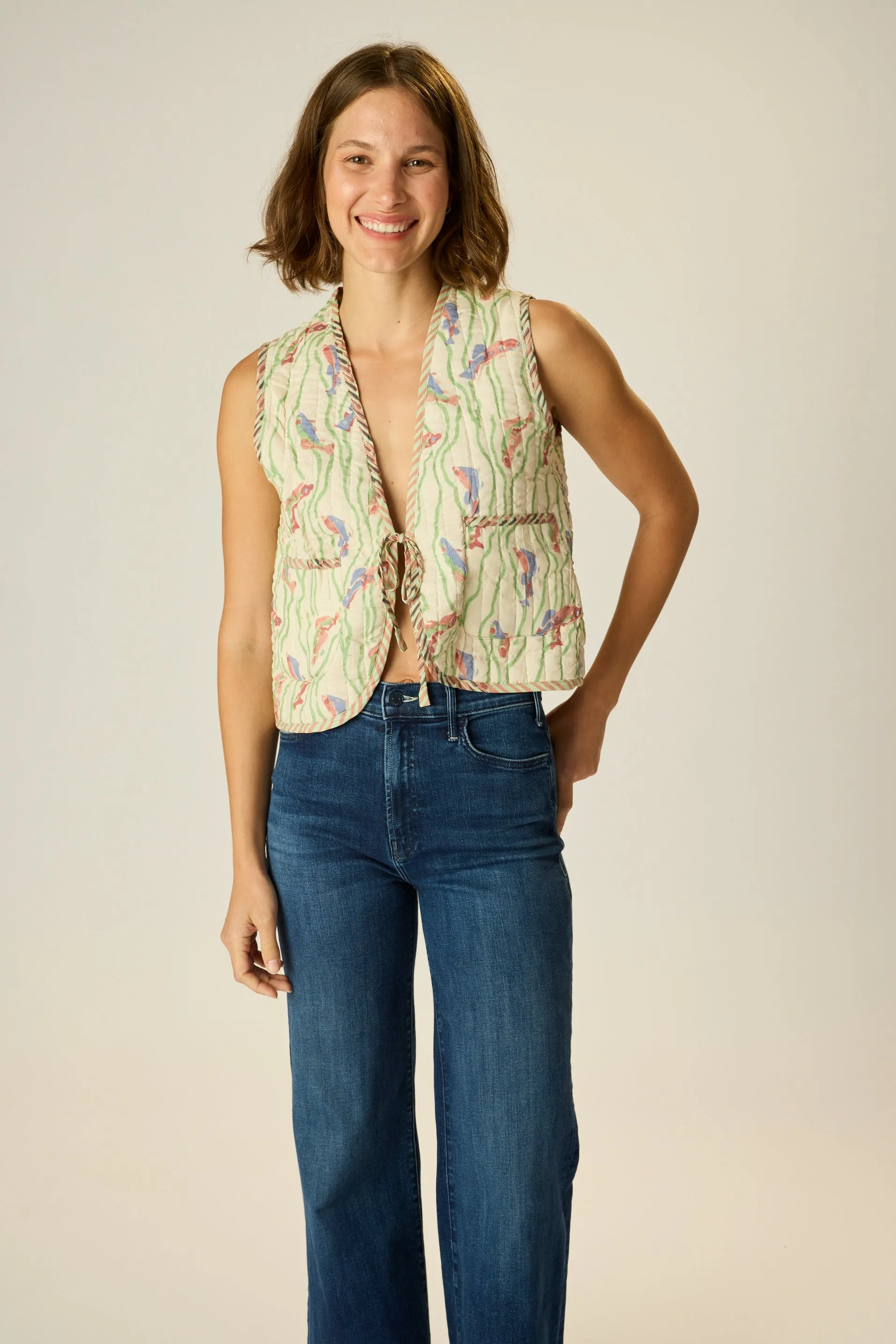 FELICITY VEST sold by Natalie Martin product image thumbnail 3