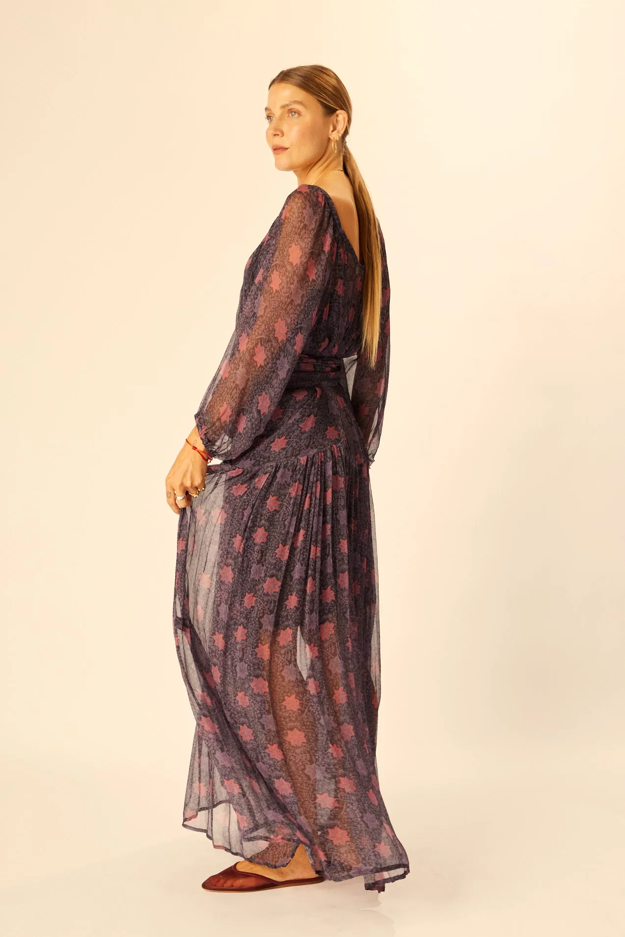 LAINEY DRESS WITH SASH sold by Natalie Martin