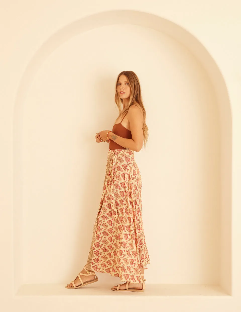 LULU MAXI SKIRT sold by Natalie Martin product image thumbnail 4