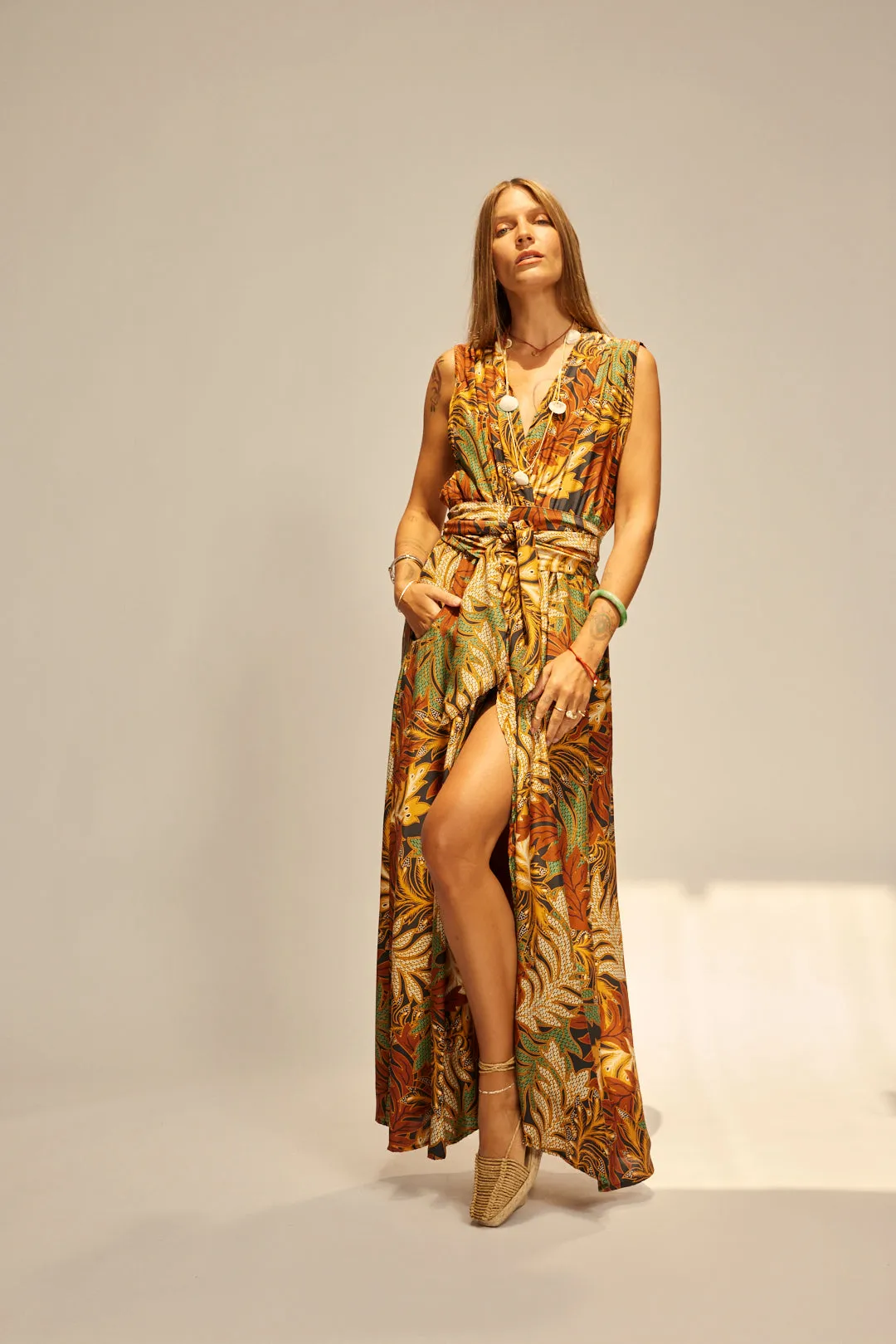 NICO SLEEVELESS MAXI sold by Natalie Martin