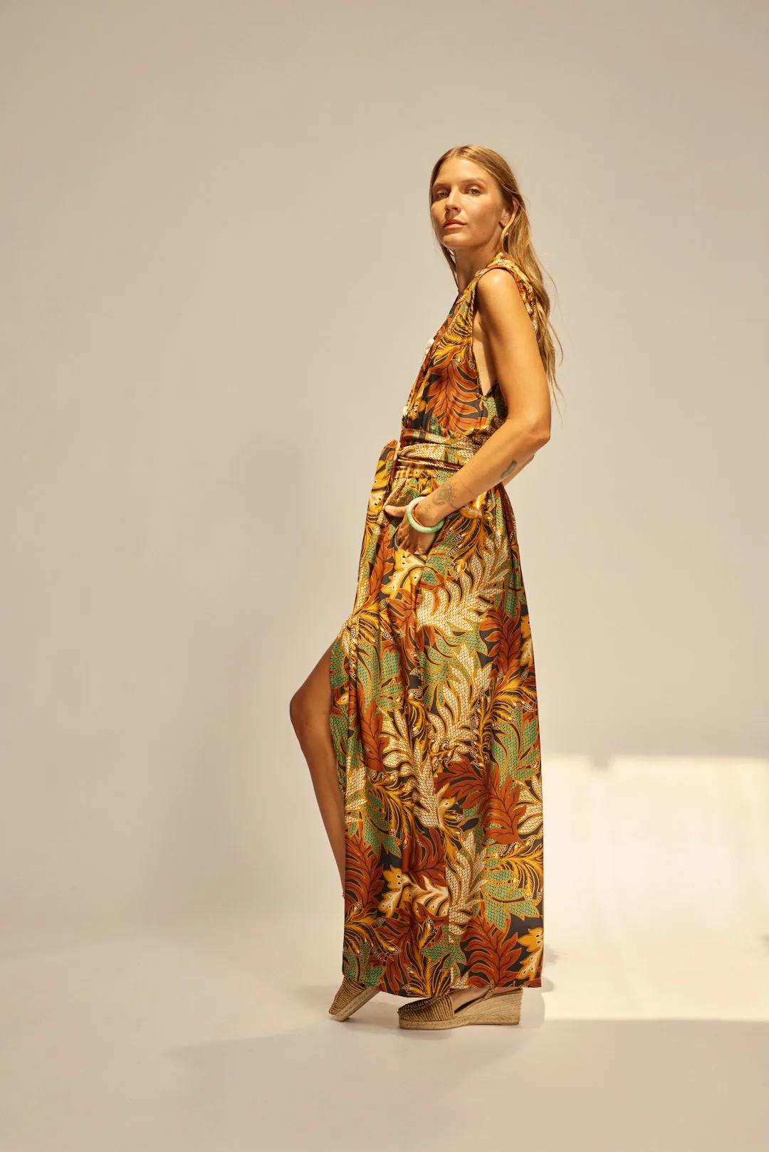 NICO SLEEVELESS MAXI sold by Natalie Martin product image thumbnail 4