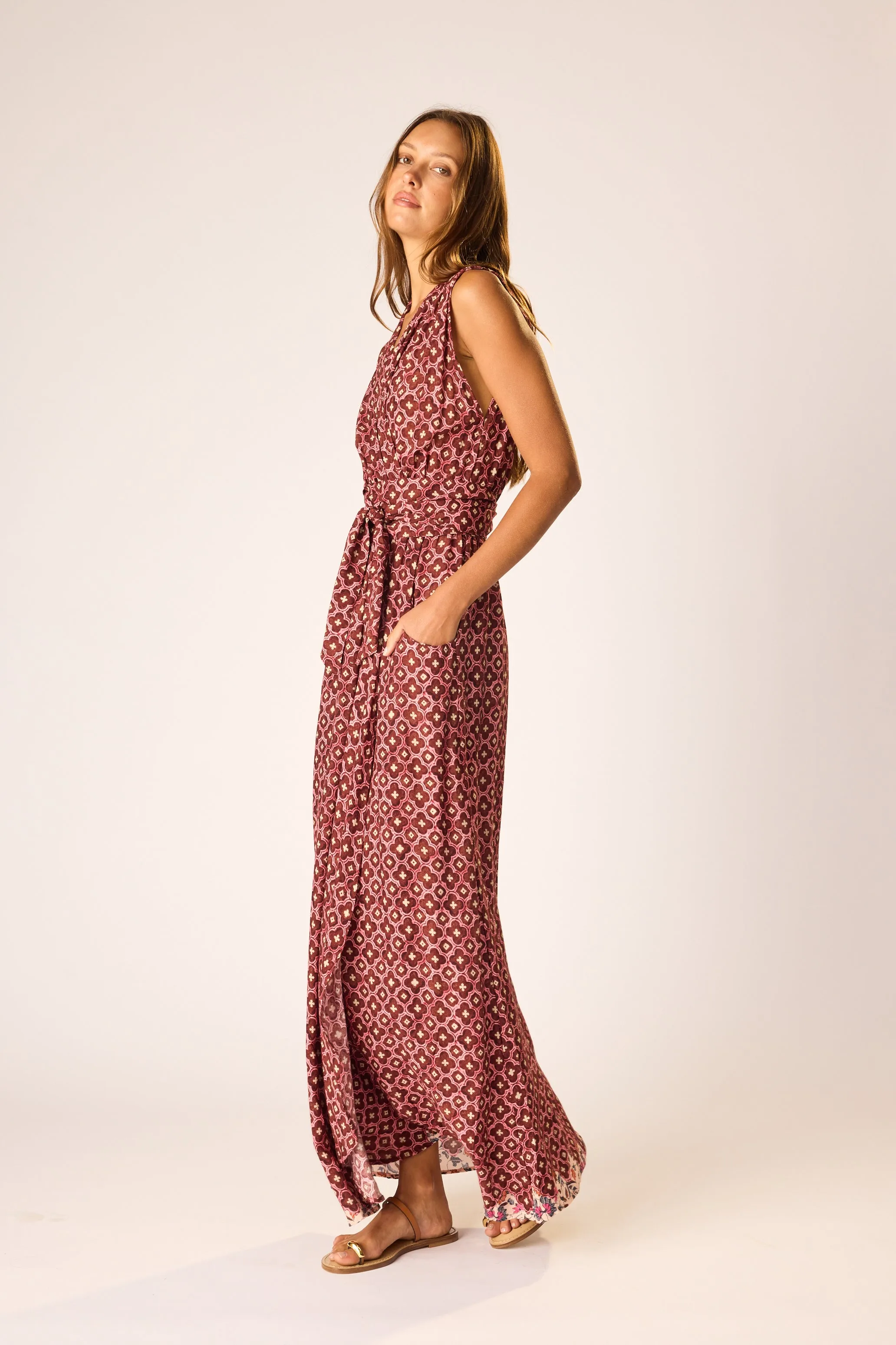 NICO SLEEVELESS MAXI sold by Natalie Martin product image thumbnail 4